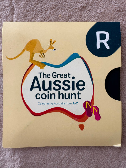 2019 $1 The Great Aussie Coin Hunt - R for Royal Flying Doctor Service