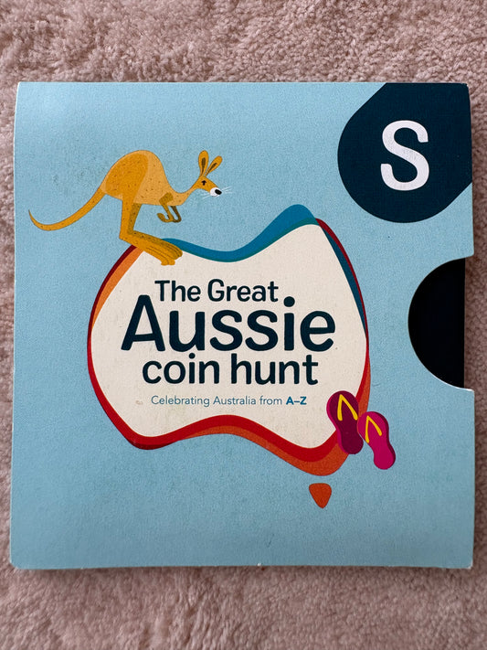 2019 $1 The Great Aussie Coin Hunt - S for Surf Life Saving