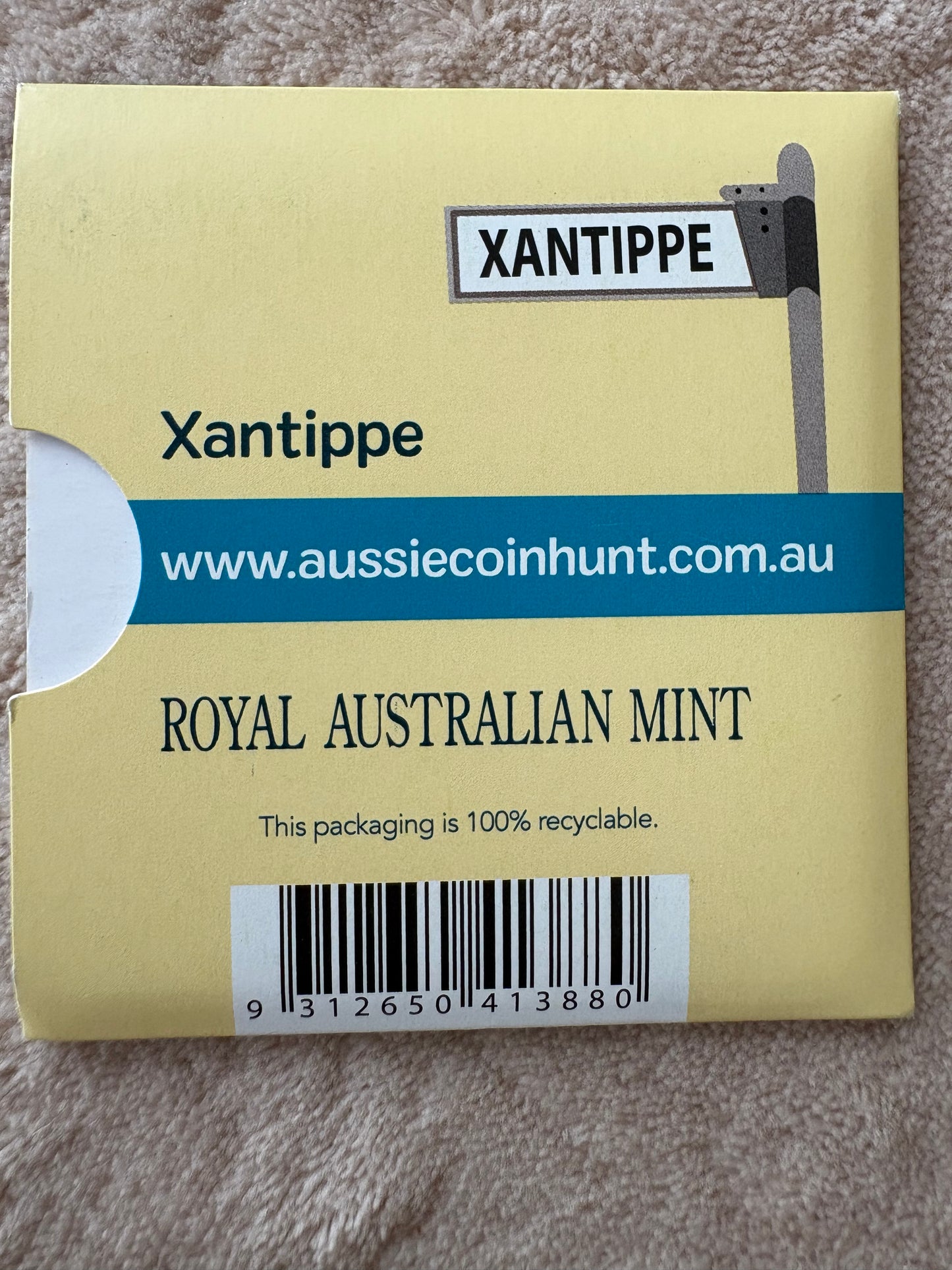 2019 $1 The Great Aussie Coin Hunt - X for Xantippe