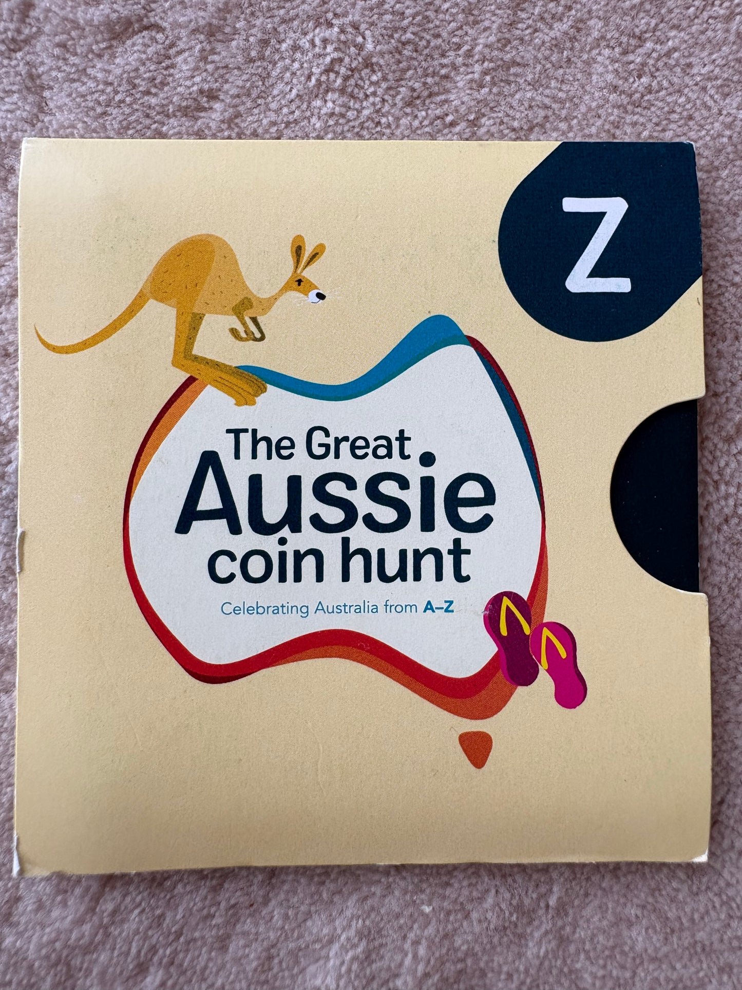 2019 $1 The Great Aussie Coin Hunt - Z for Zooper Dooper