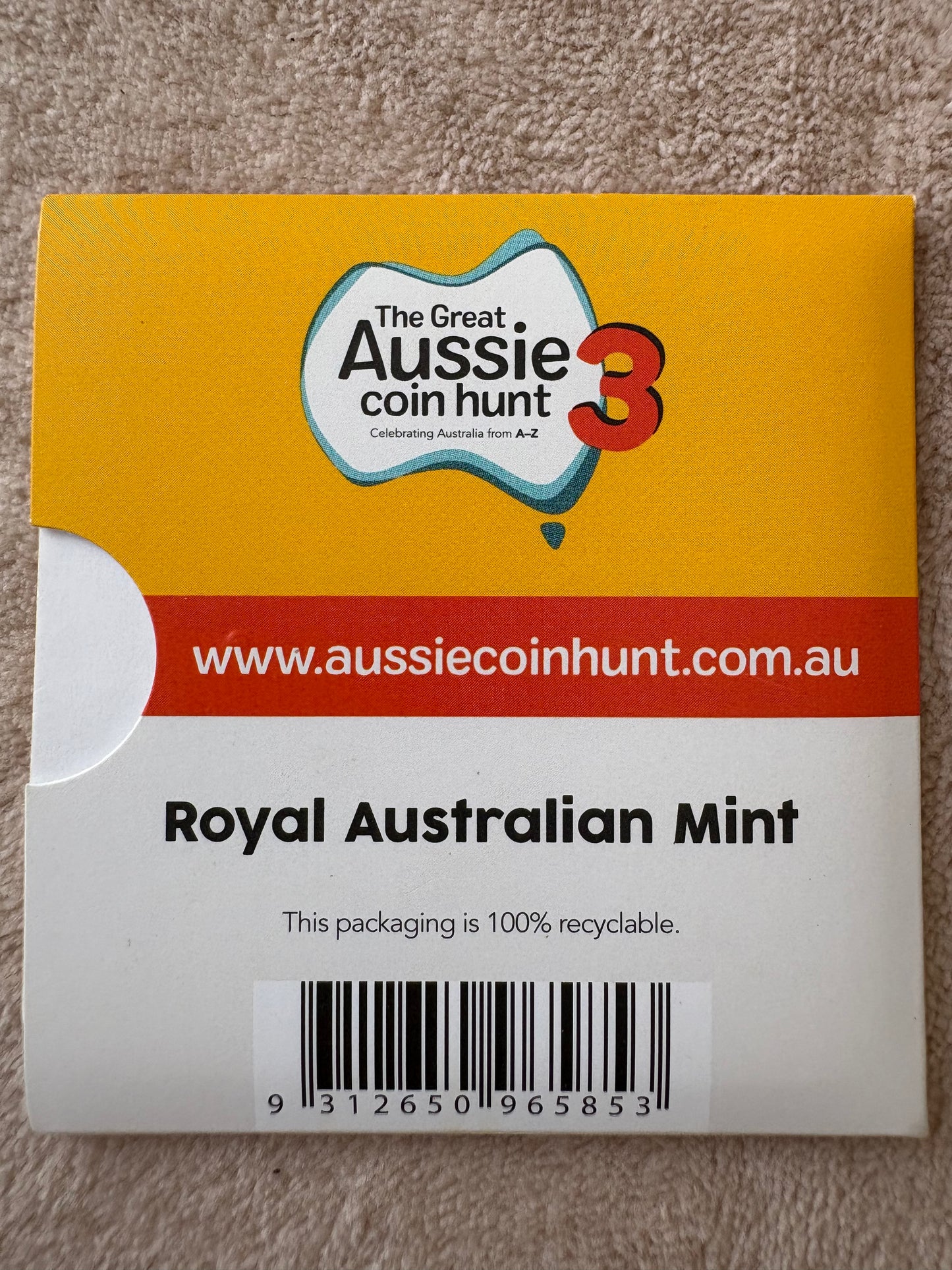 2022 $1 The Great Aussie Coin Hunt 3 - B for Bushrangers