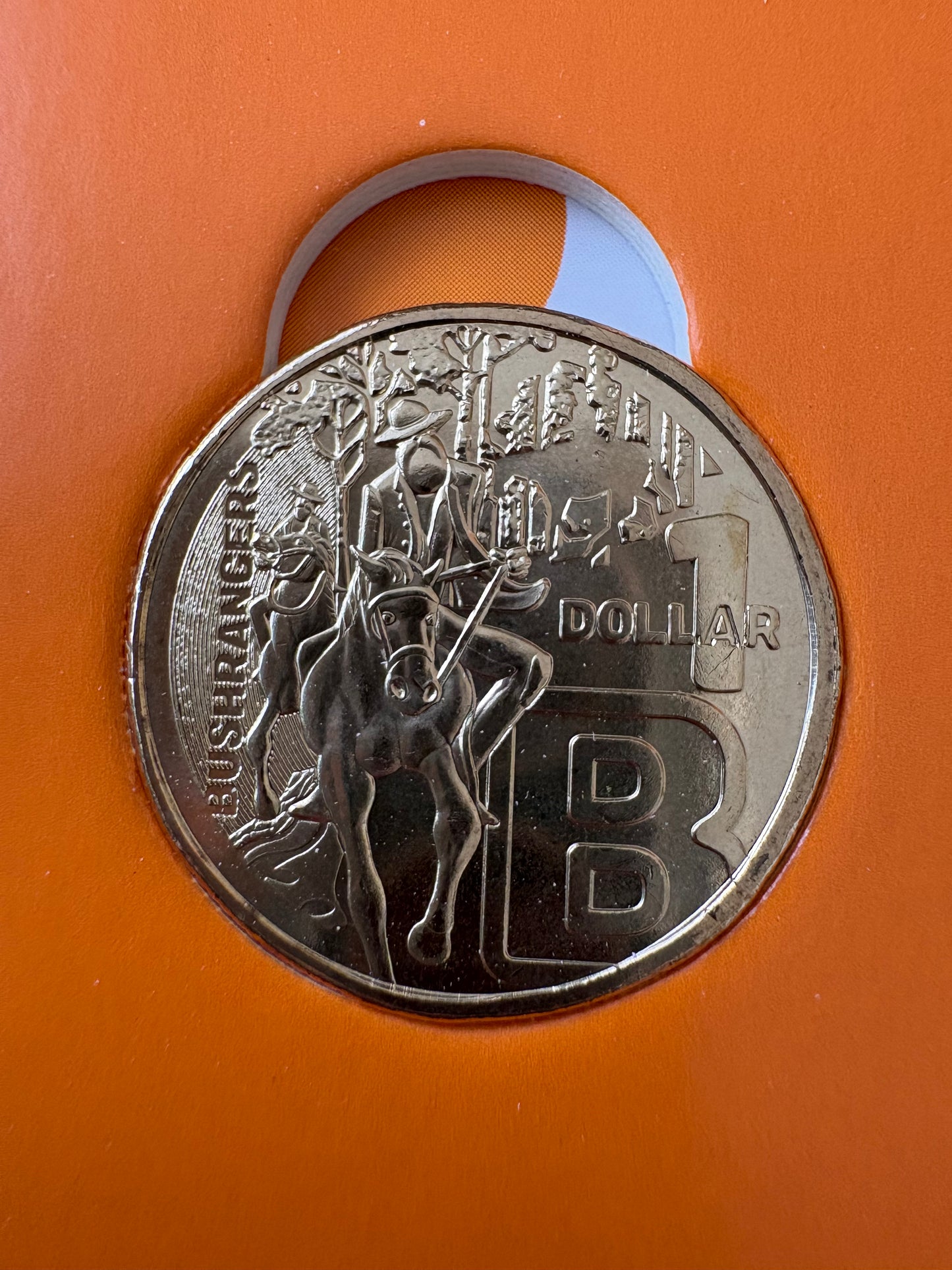 2022 $1 The Great Aussie Coin Hunt 3 - B for Bushrangers