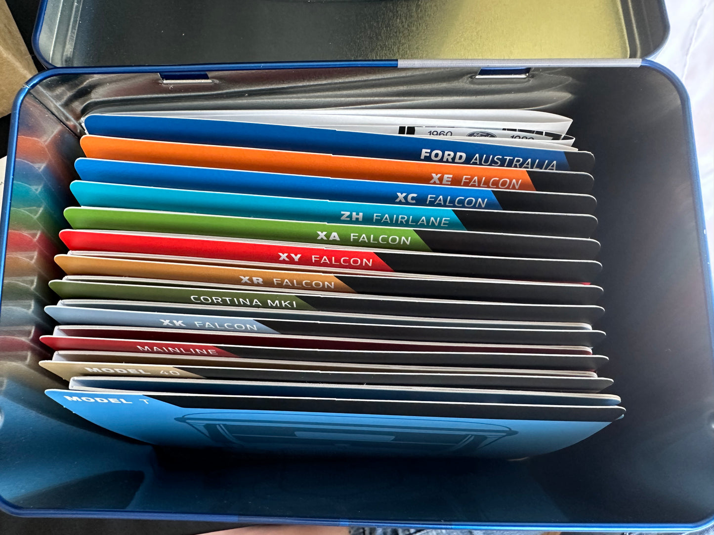 2017 50 cent Ford Australia Classic Collection Of 12 Coins - WITH TIN