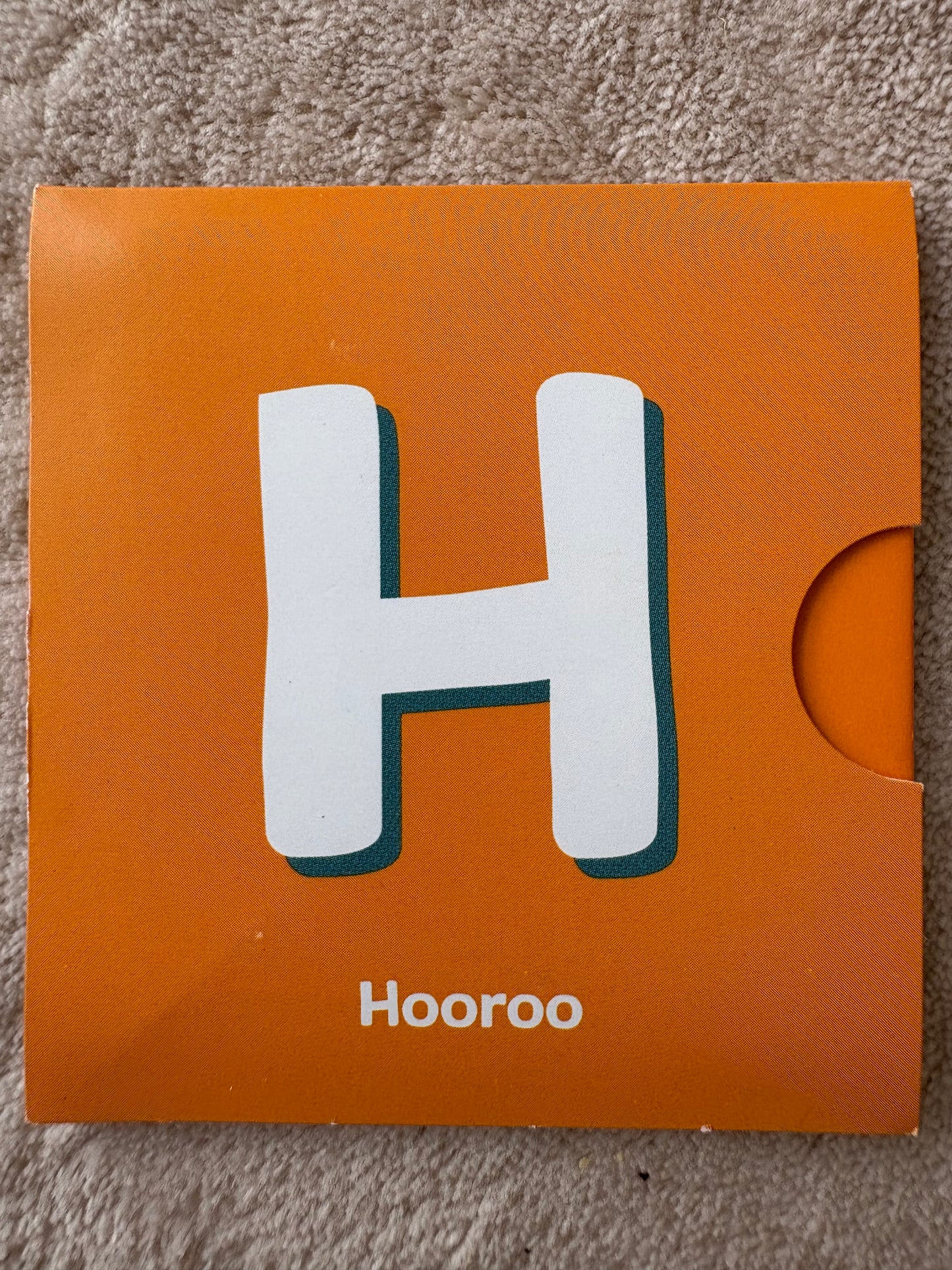 2022 $1 The Great Aussie Coin Hunt 3 - H for Hooroo