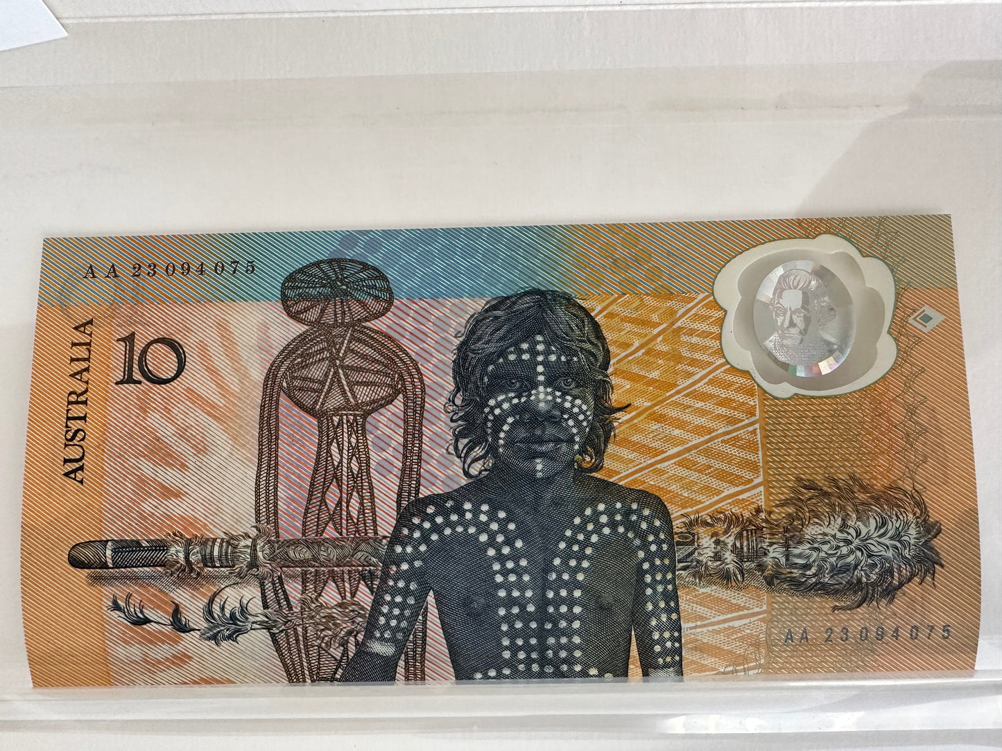 1988 $10 Australian Bicentennial Polymer Banknote Collector Issue