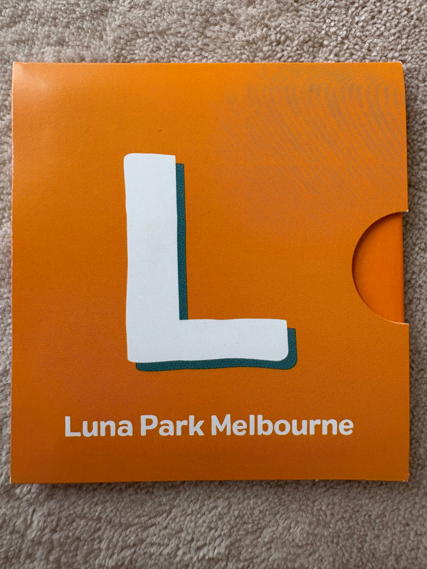 2022 $1 The Great Aussie Coin Hunt 3 - L for Luna Park Melbourne