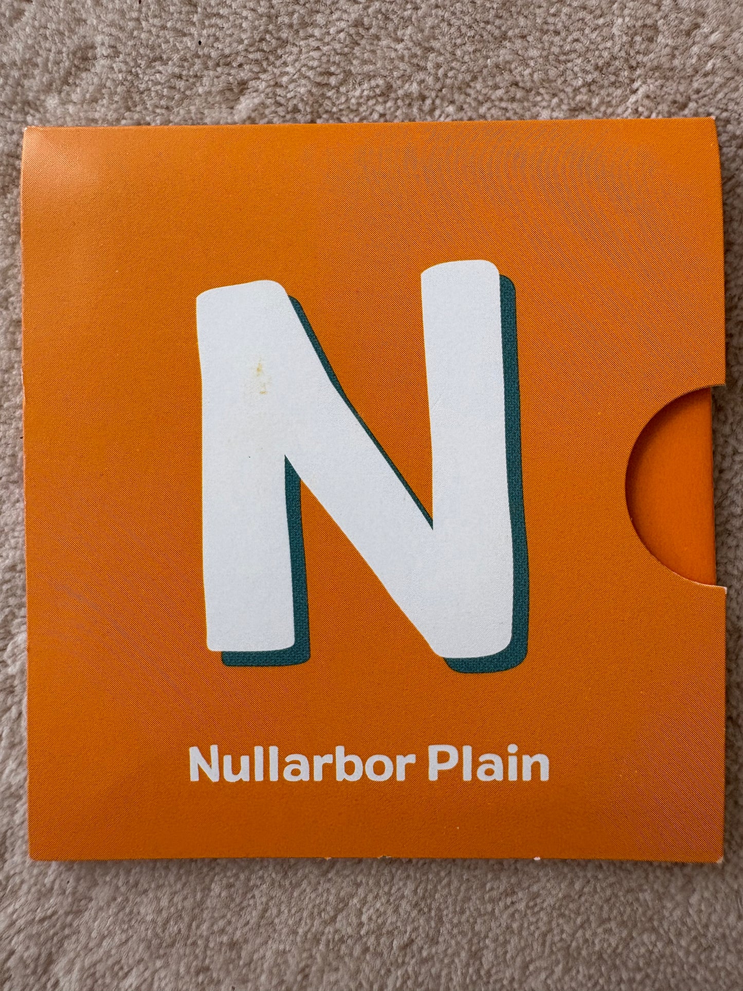 2022 $1 The Great Aussie Coin Hunt 3 - N for Nullabor Plain