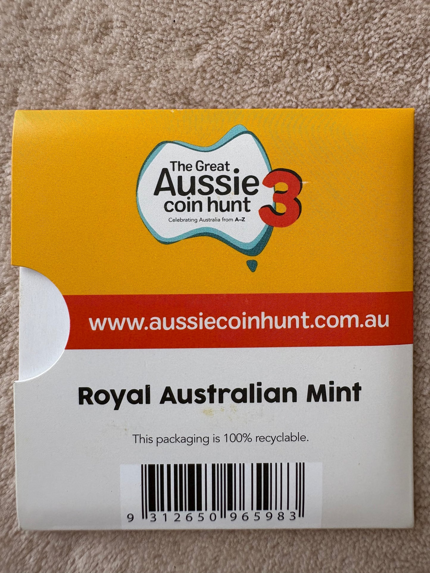 2022 $1 The Great Aussie Coin Hunt 3 - N for Nullabor Plain