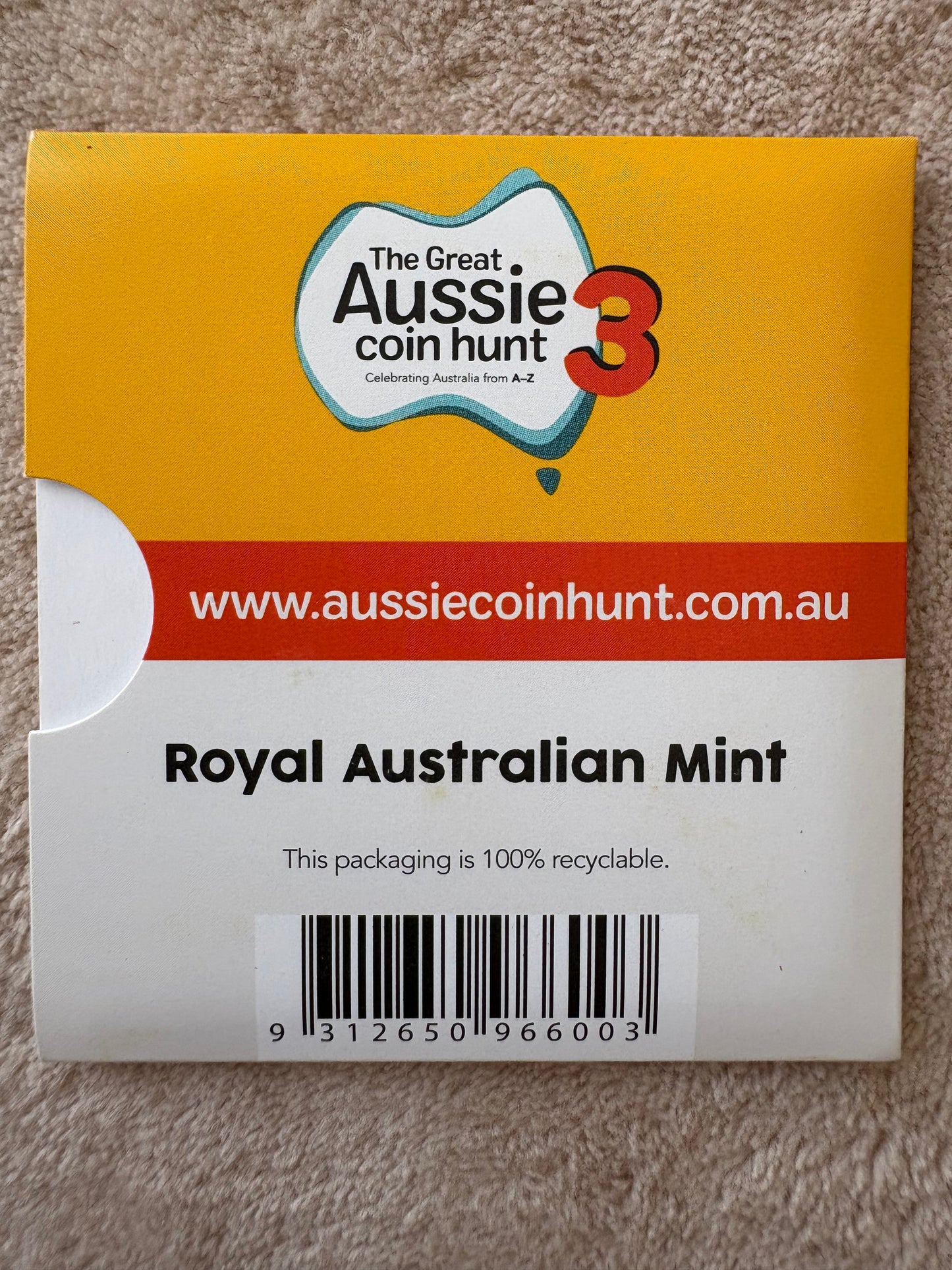 2022 $1 The Great Aussie Coin Hunt 3 - P for Pinnacles