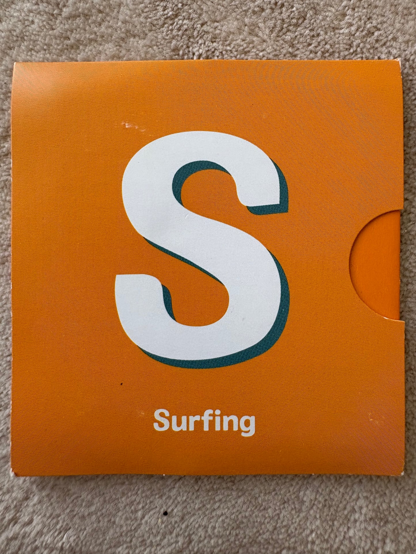 2022 $1 The Great Aussie Coin Hunt 3 - S for Surfing