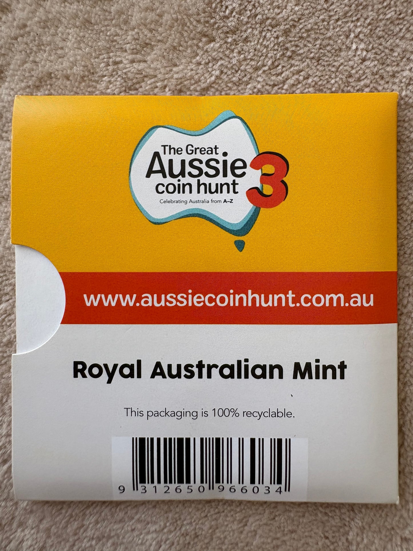2022 $1 The Great Aussie Coin Hunt 3 - S for Surfing