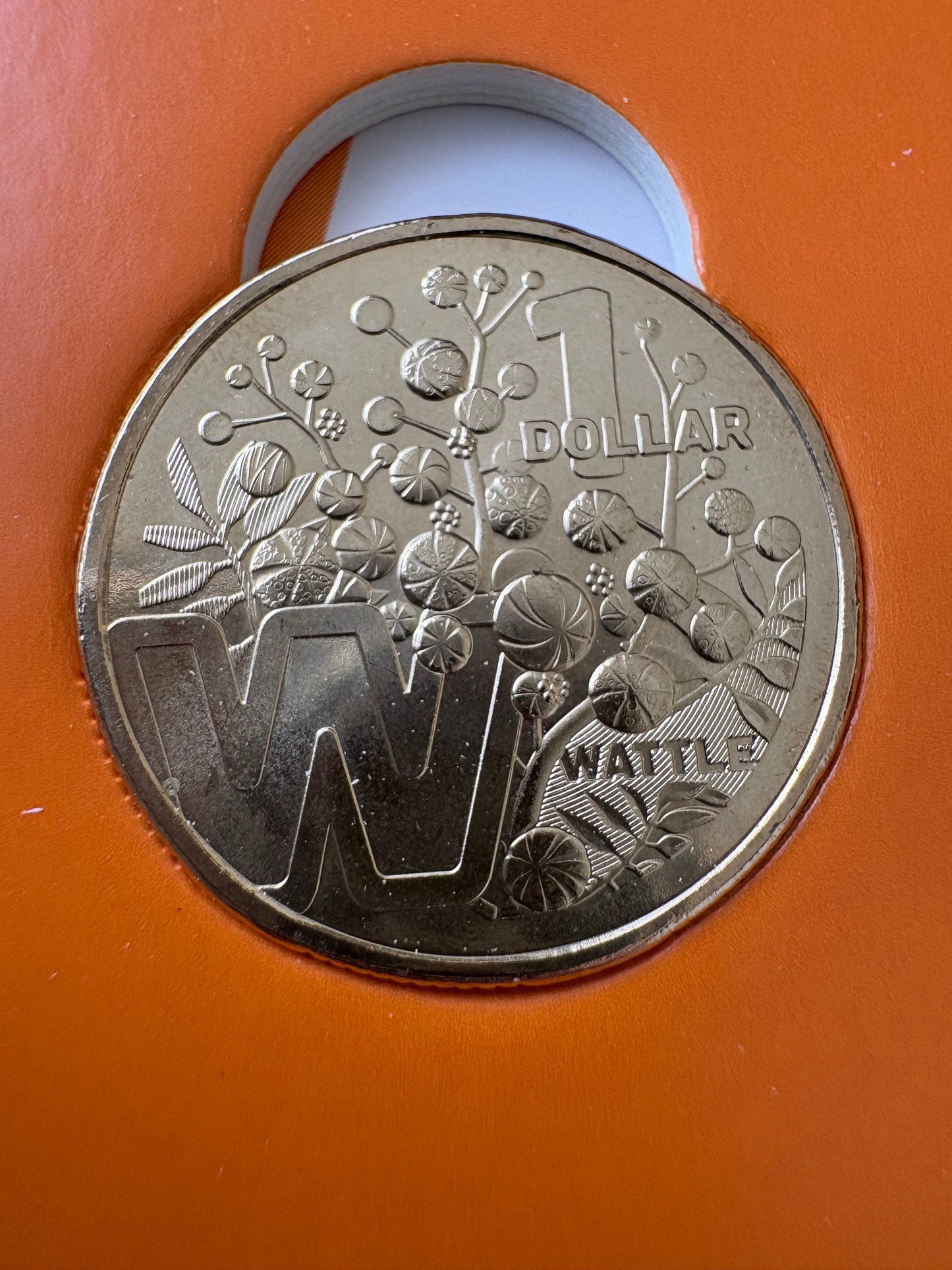 2022 $1 The Great Aussie Coin Hunt 3 - W for Wattle
