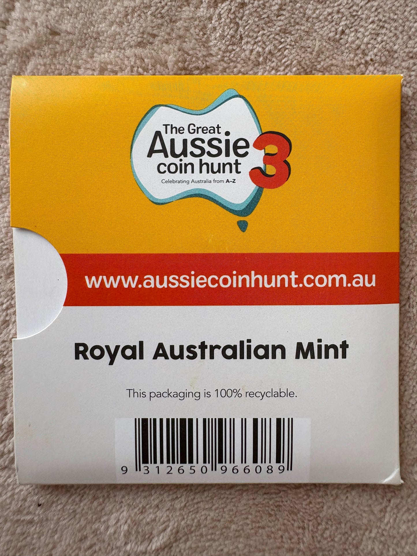 2022 $1 The Great Aussie Coin Hunt 3 - X for Crux