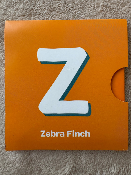 2022 $1 The Great Aussie Coin Hunt 3 - Z for Zebra Finch