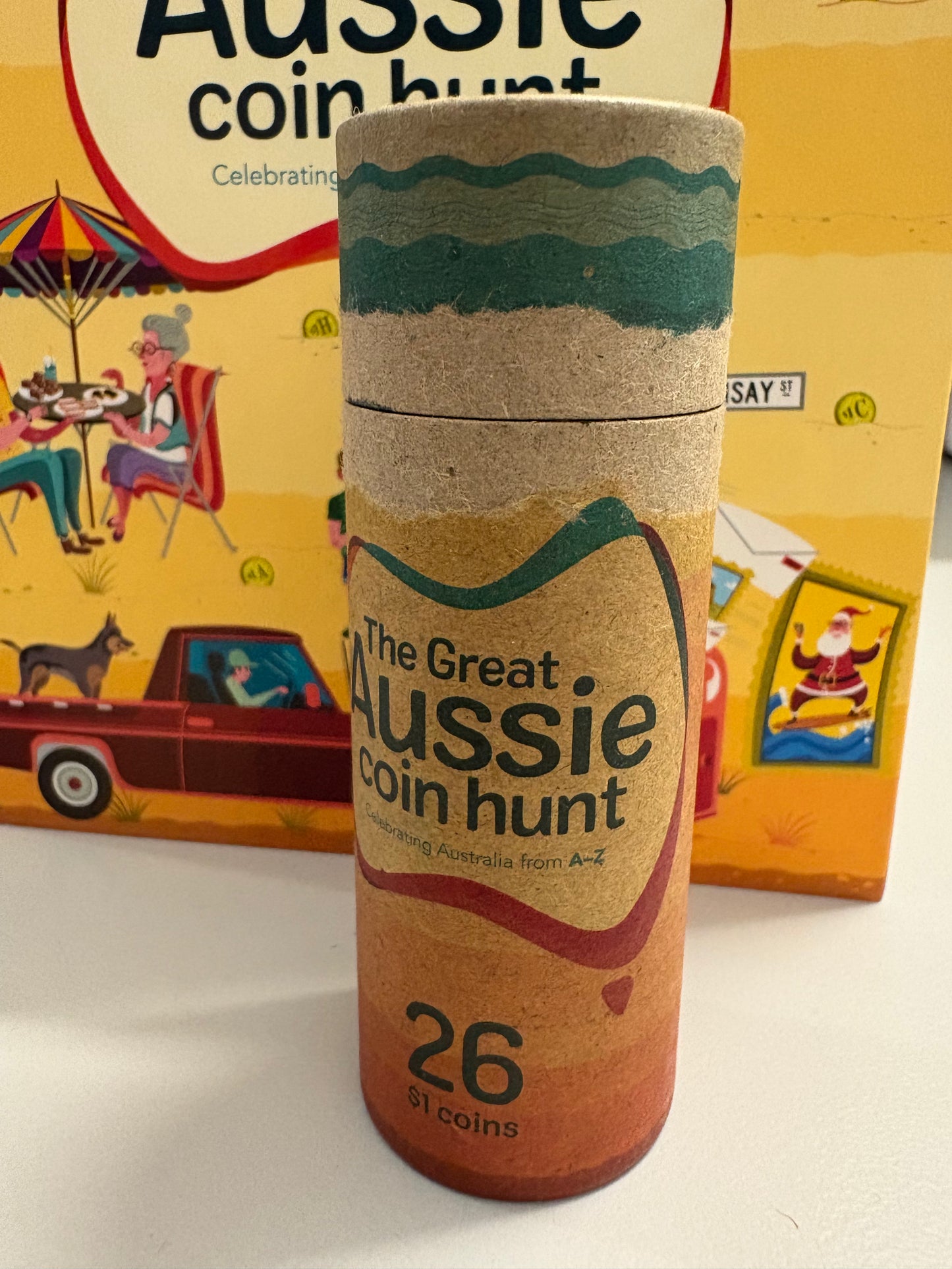 2019 A-Z Great Aussie Coin Hunt 26 Coin Set - Opened Tube