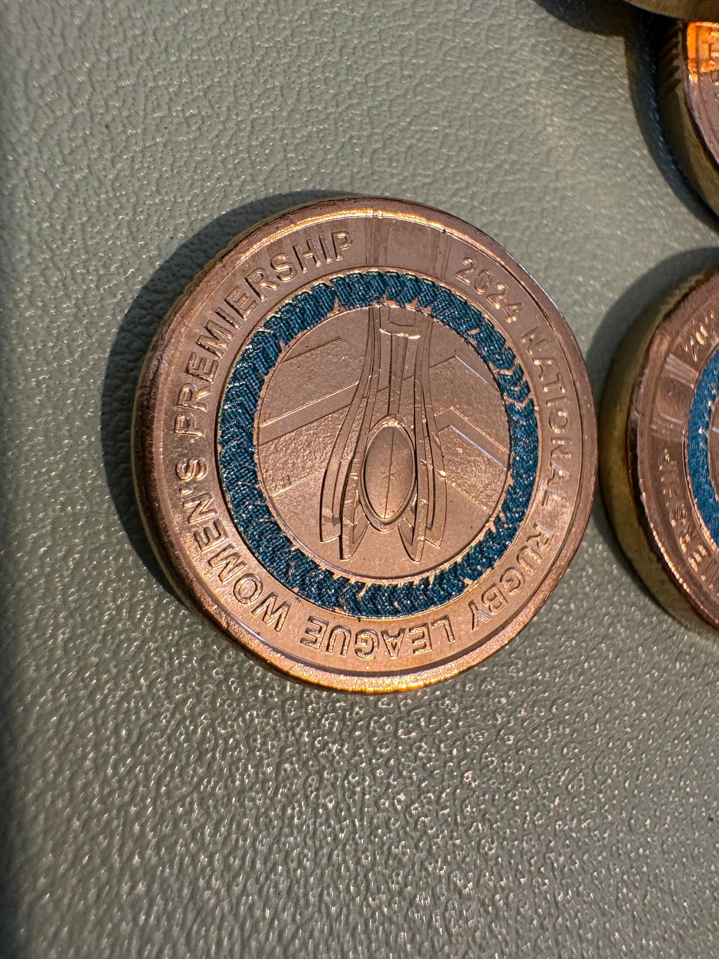 2024 NRL and NRLW Premiership $2 Collectable Coloured Coin