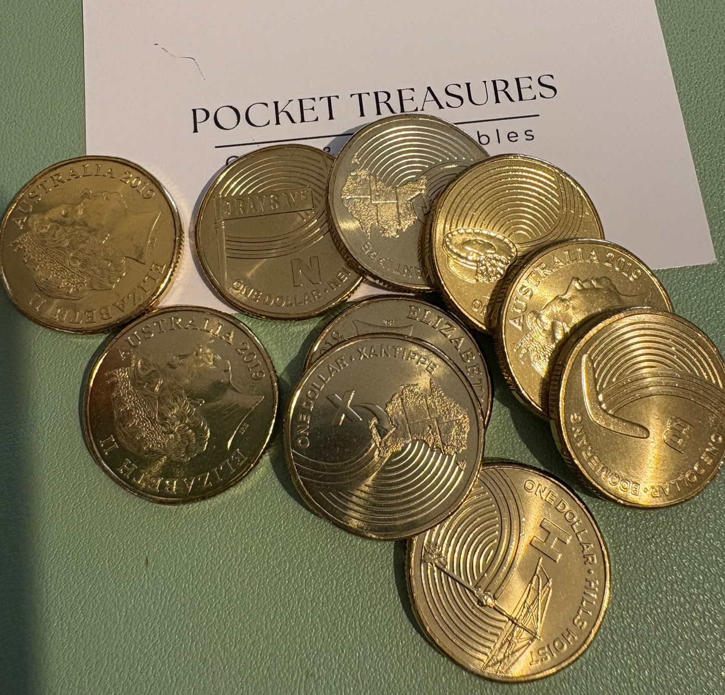 2019 A-Z Great Aussie Coin Hunt - UNCIRCULATED Individual $1 Coins