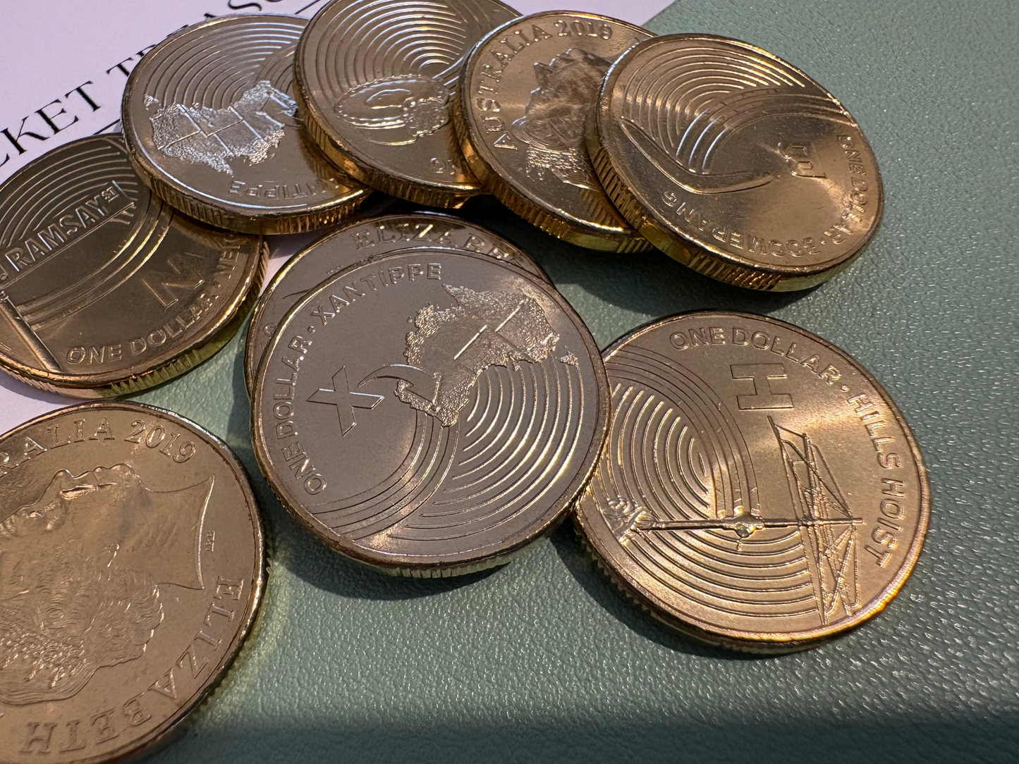 2019 A-Z Great Aussie Coin Hunt - UNCIRCULATED Individual $1 Coins