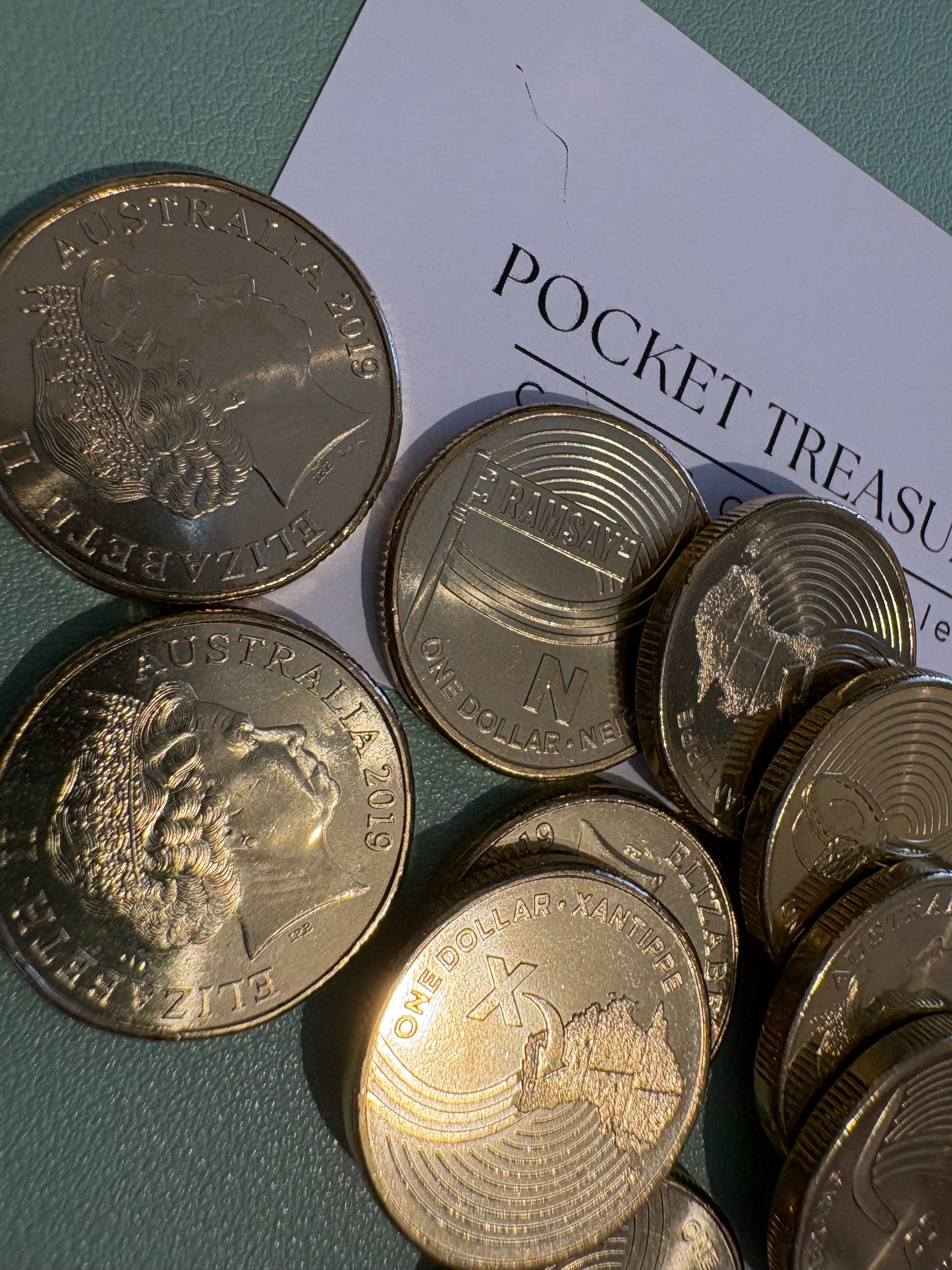 2019 A-Z Great Aussie Coin Hunt - UNCIRCULATED Individual $1 Coins