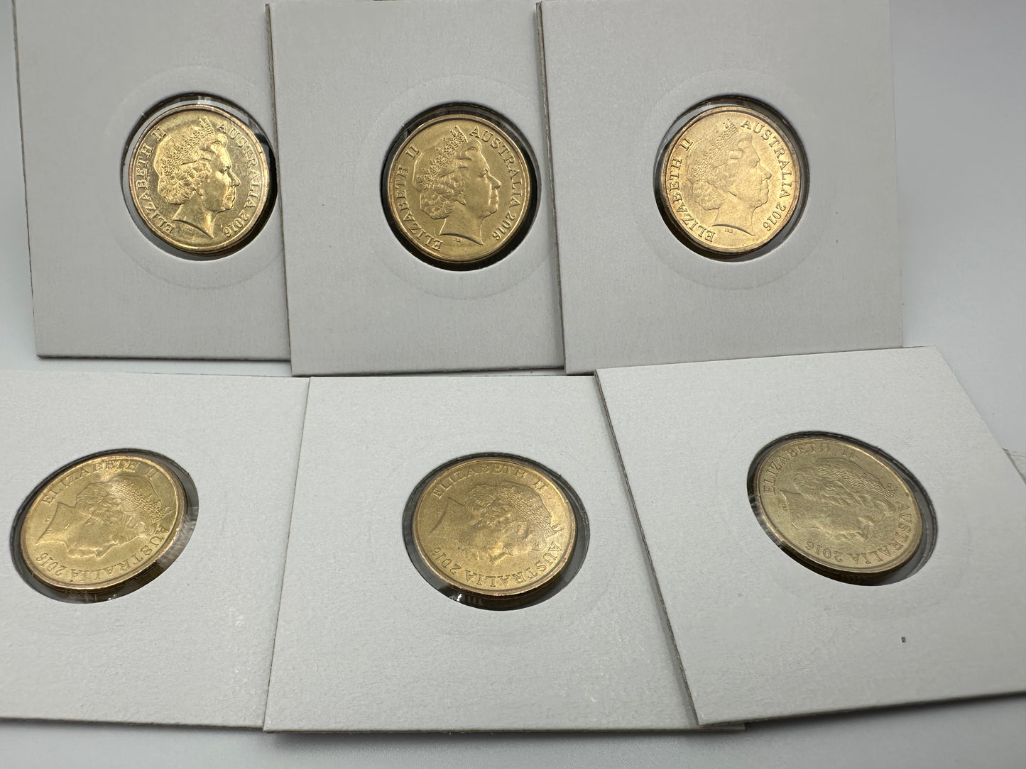 2016 $2 two dollar Olympics yellow coin - Low mintage - CIRCULATED