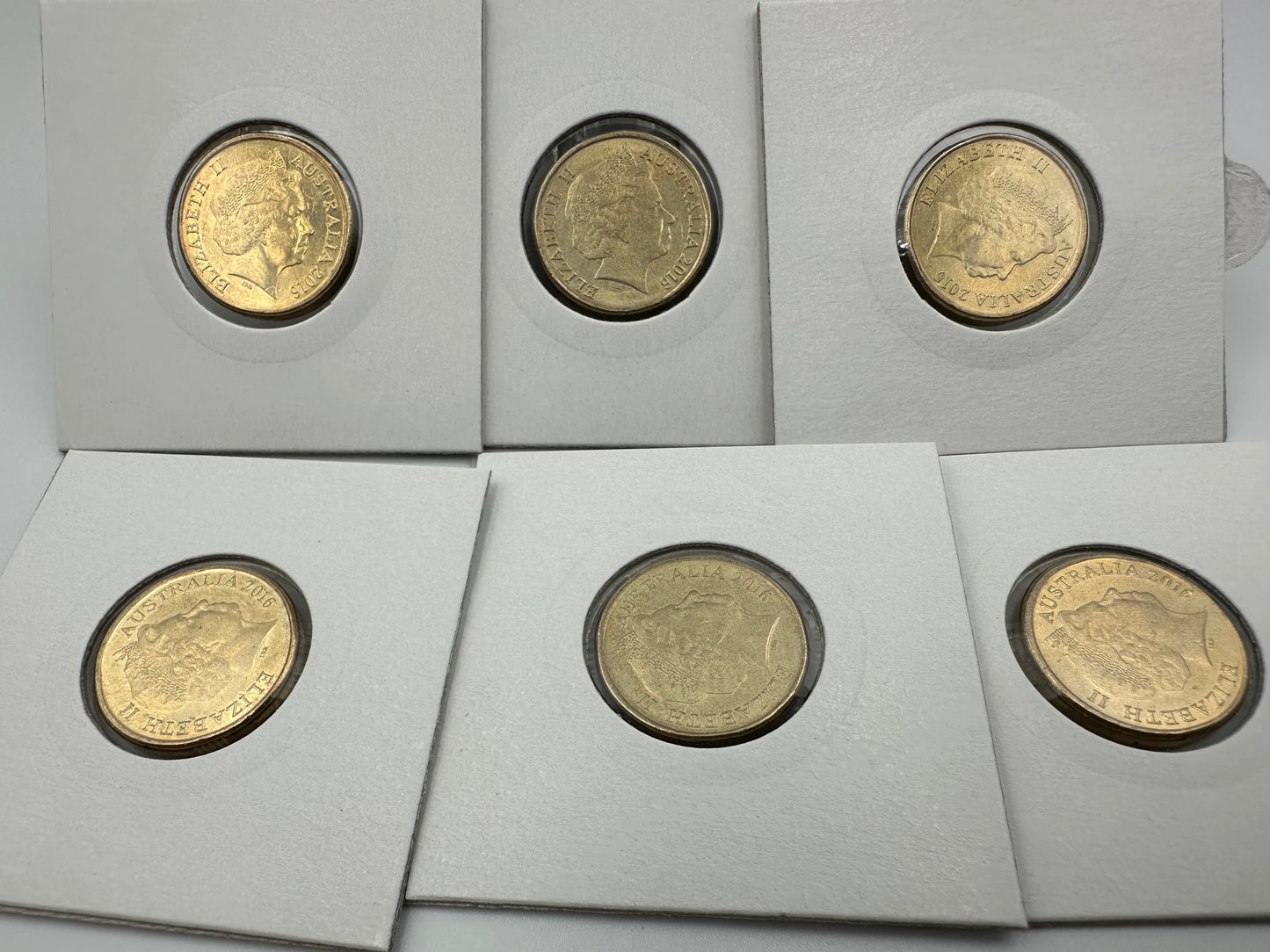 2016 $2 two dollar Olympics Blue coin - Low mintage - CIRCULATED