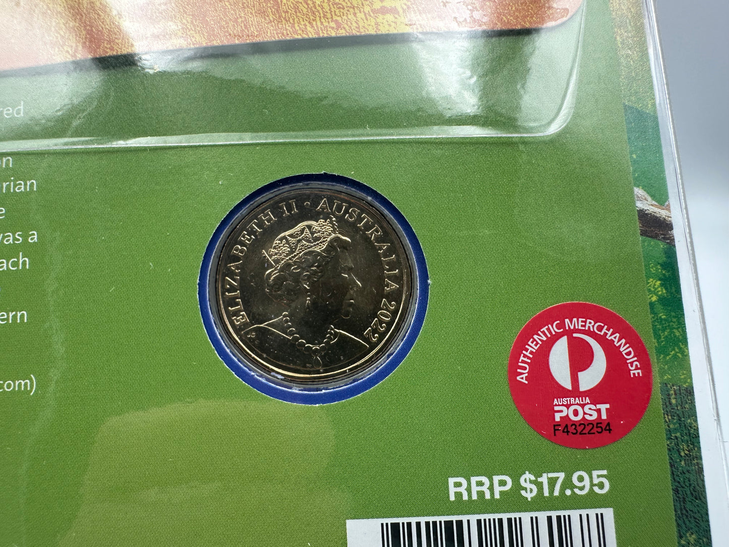 2022 Australian Dinosaurs – Kunbarrasaurus Ieversi $1 PNC
