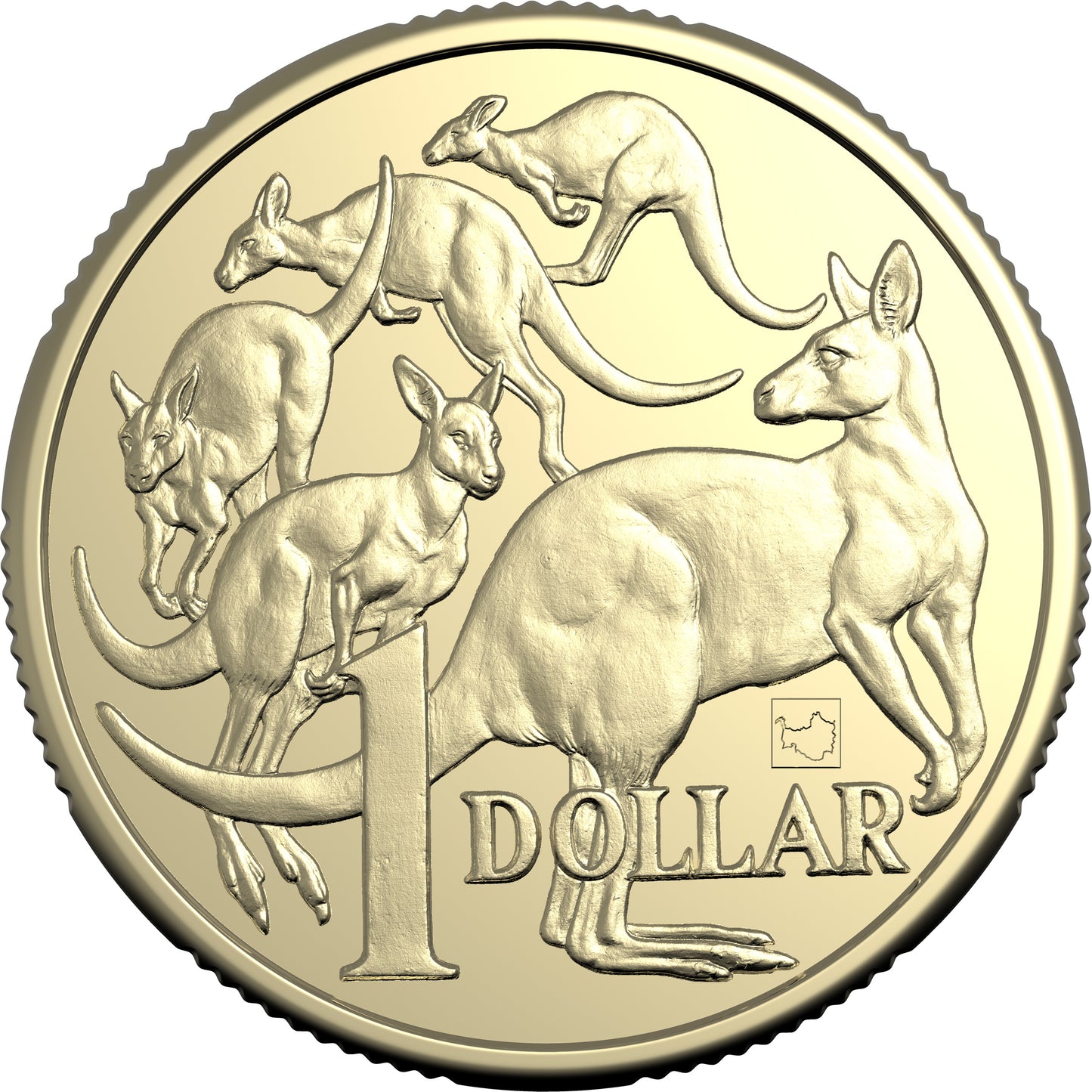 Australia ANDA Brisbane Money Expo 2025 $1 ANDA 30th Anniversary Map of Brisbane Privymark Uncirculated Coin