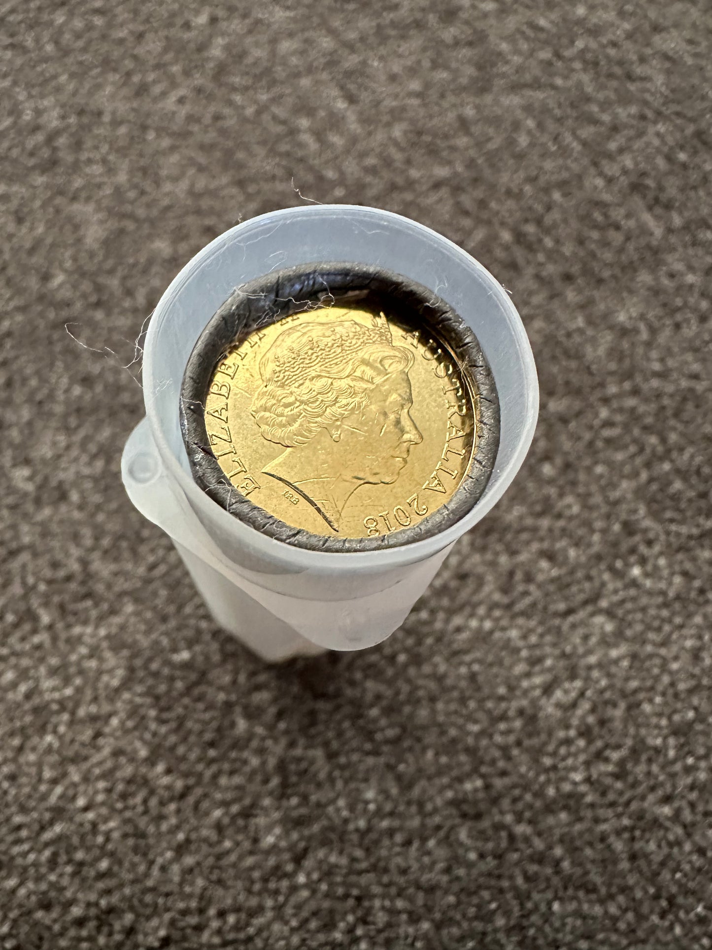 2018 $2 Armistice Cotton and Co coin roll - Uncirculated