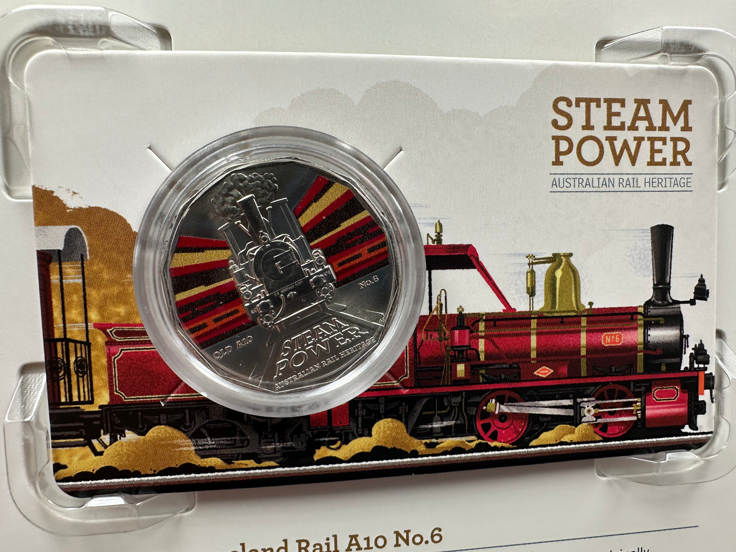 2022 Steam Power 50c Complete Collection