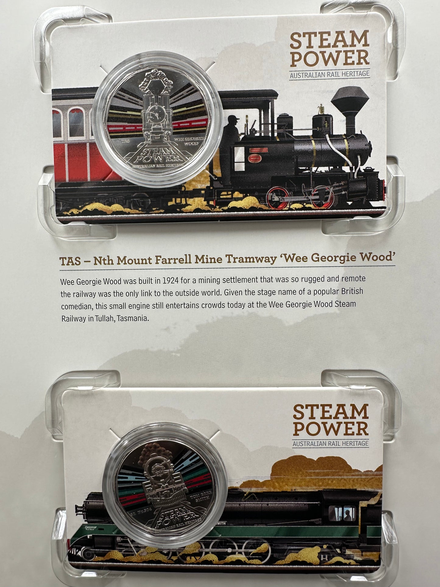 2022 Steam Power 50c Complete Collection
