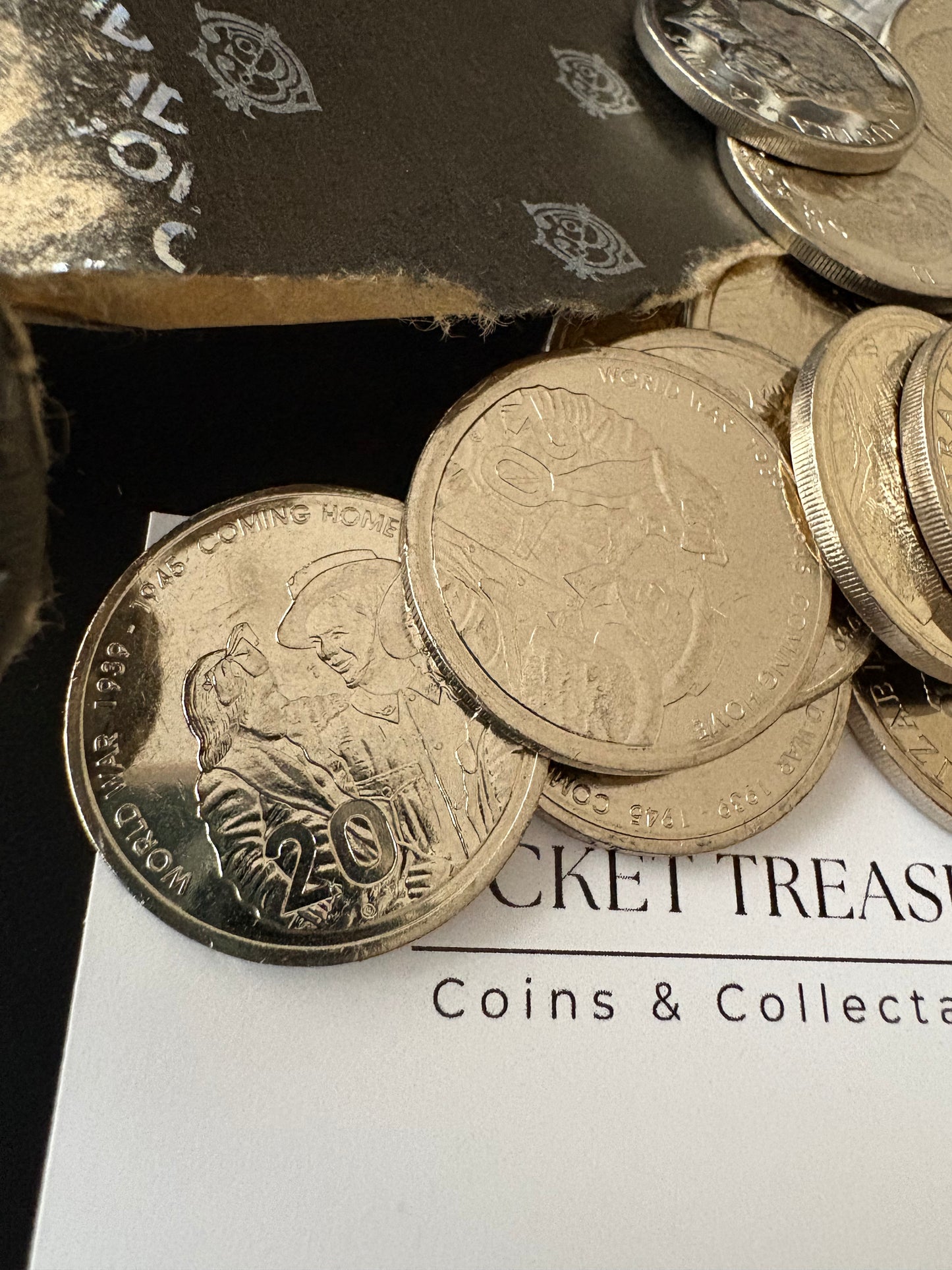 2005 20 Cent End of WWII 60th Anniversary Coming Home coin - UNCIRCULATED