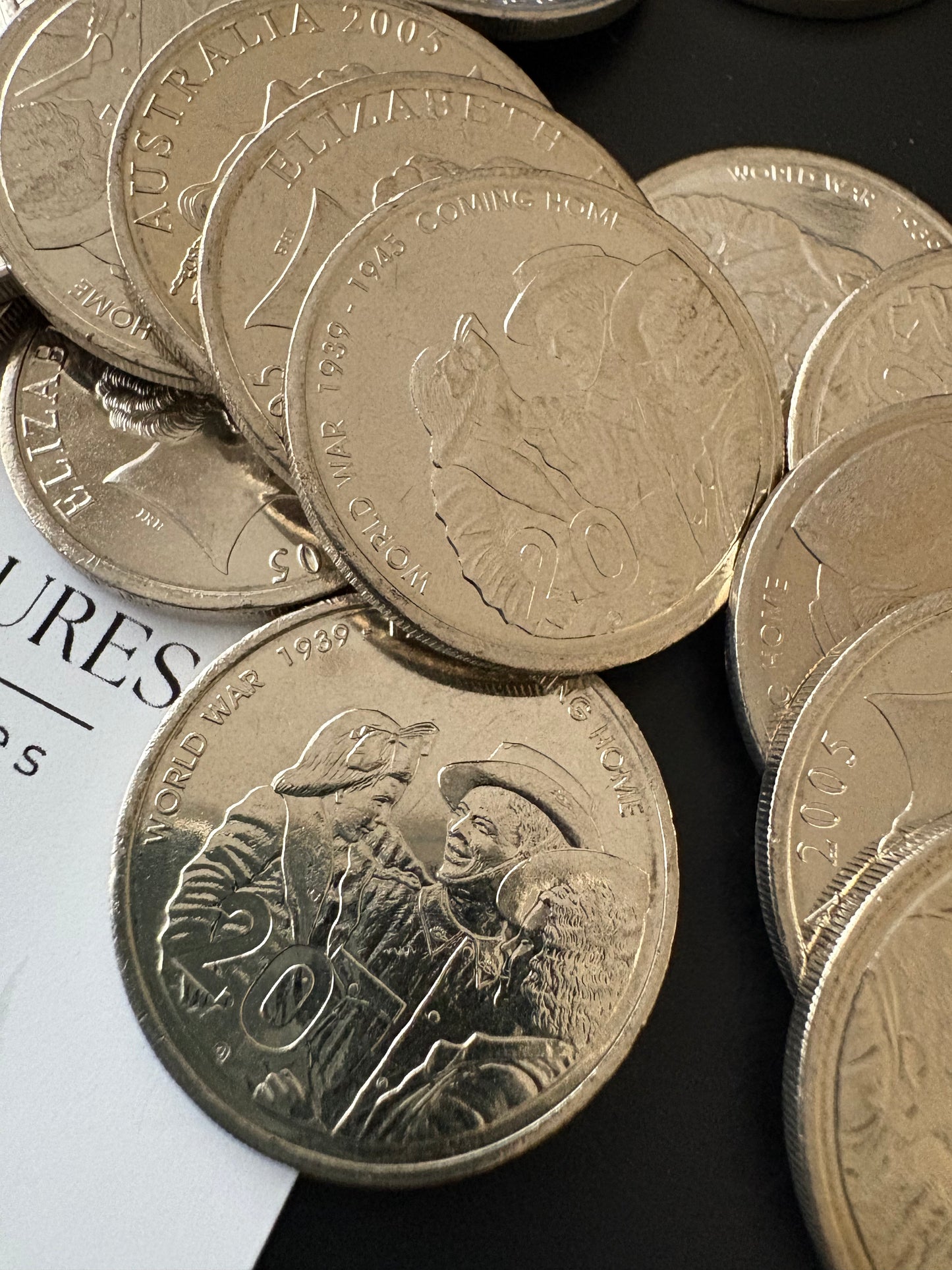 2005 20 Cent End of WWII 60th Anniversary Coming Home coin - UNCIRCULATED