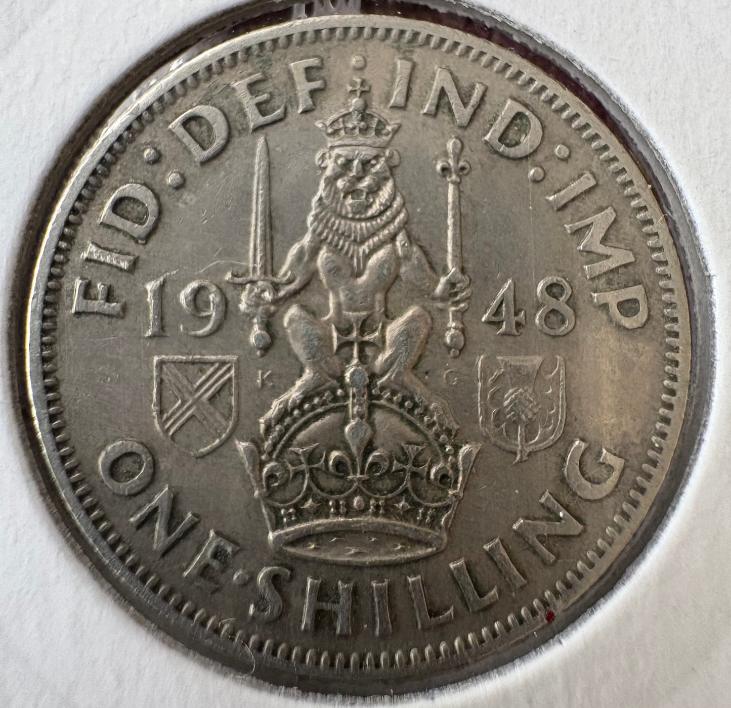 1948 Great Britain One Shilling KM# 863