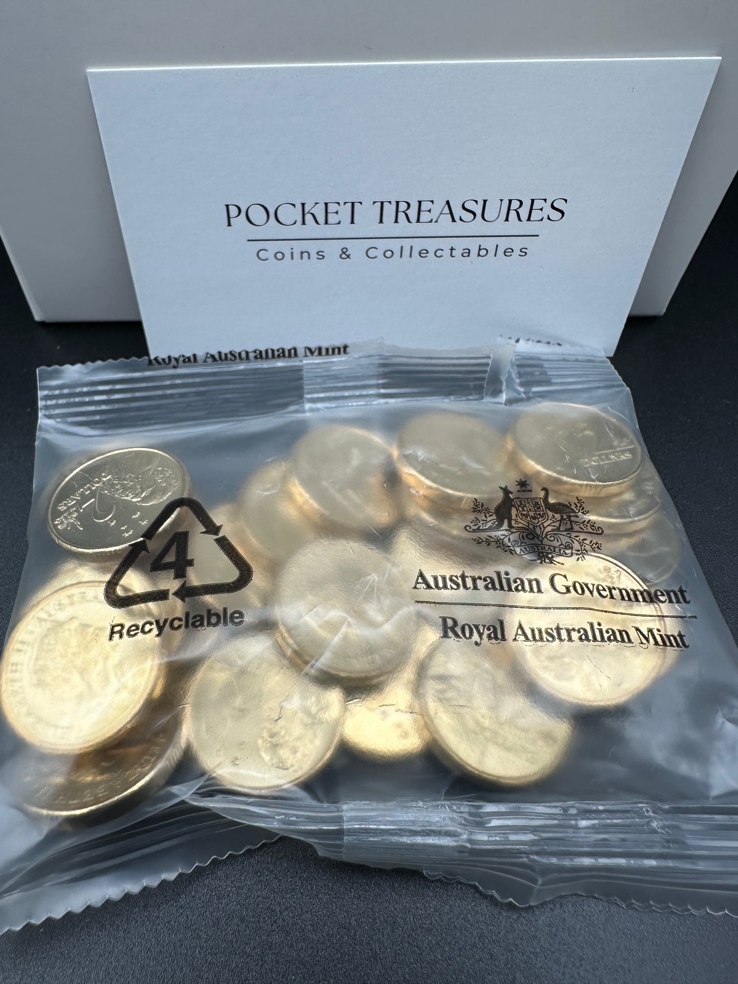 2021 $2 Jody Clark Effigy RAM Mint bag of 25 uncirculated coins