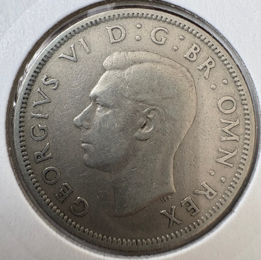 1951 Great Britain Florin / Two Shillings KM# 878