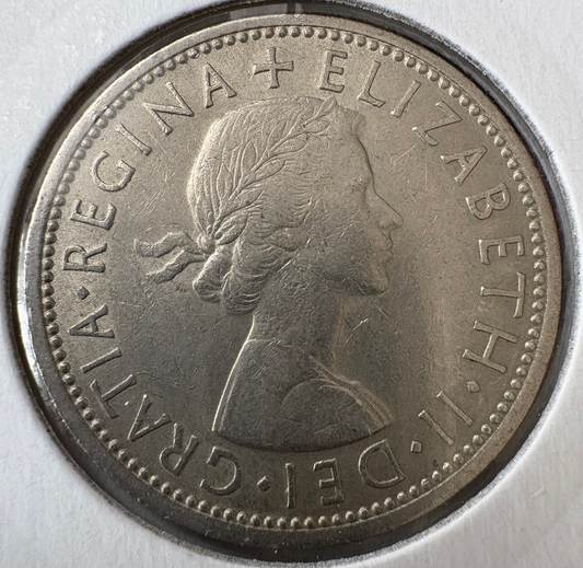 1967 Great Britain Florin / Two Shillings KM# 906