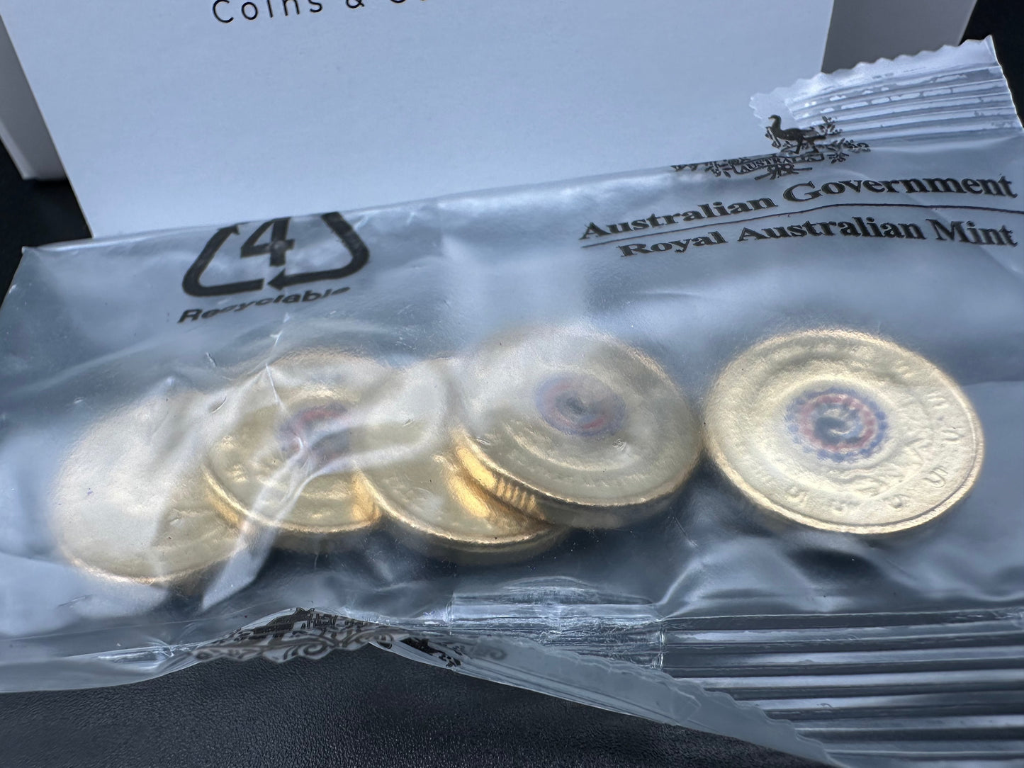 2021 $2 Indigenous Military Services RAM Mint bag of 5 uncirculated coins