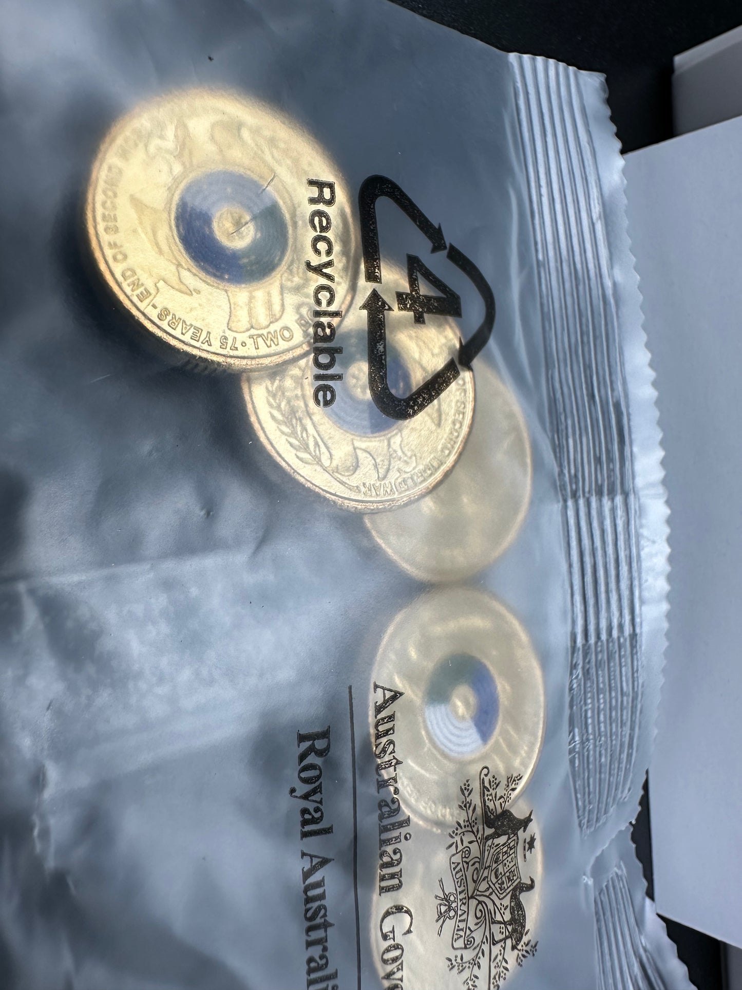 2020 $2 75th Anniversary End of WWII RAM Mint Bag of 5 uncirculated coins