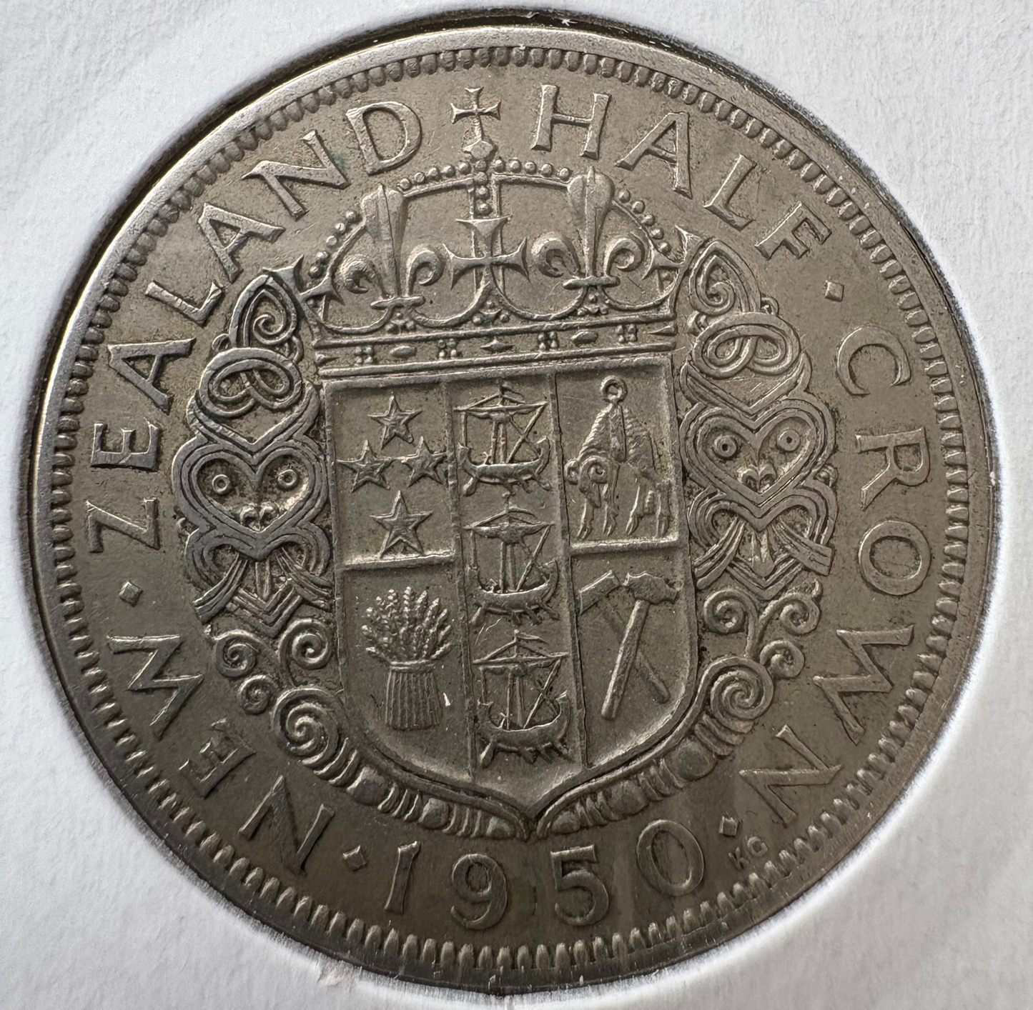 1950 Great Britain Half Crown KM# 879