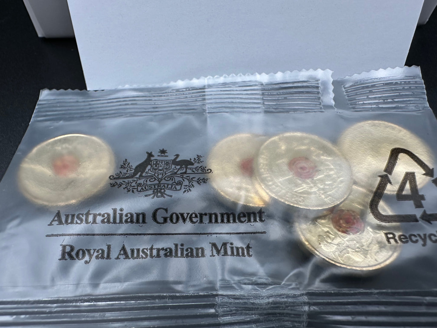 2020 $2 Australia's Firefighters RAM Mint bag of 5 uncirculated coins