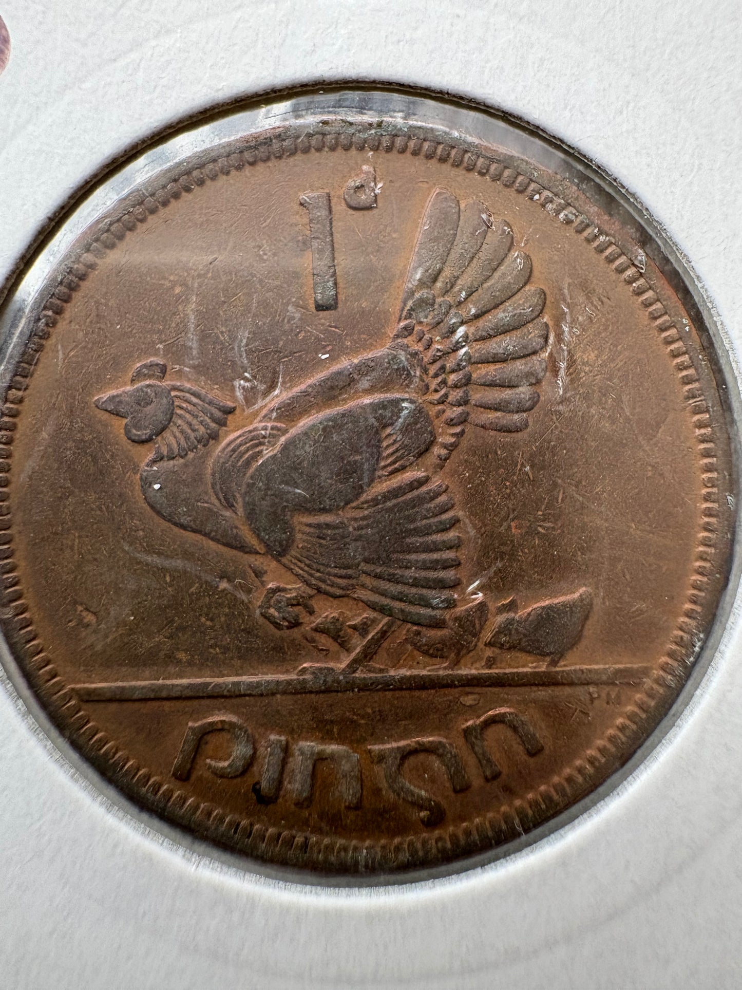 1942 1D - Ireland Saorstat Eireann One Penny KM# 11