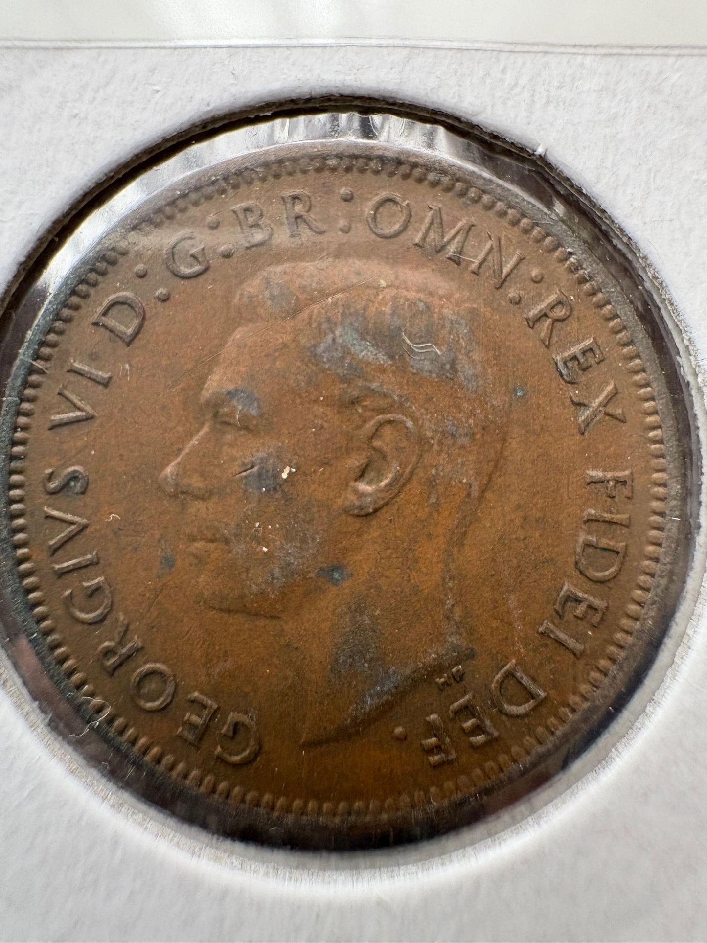 1949 Great Britain Farthing KM# 867