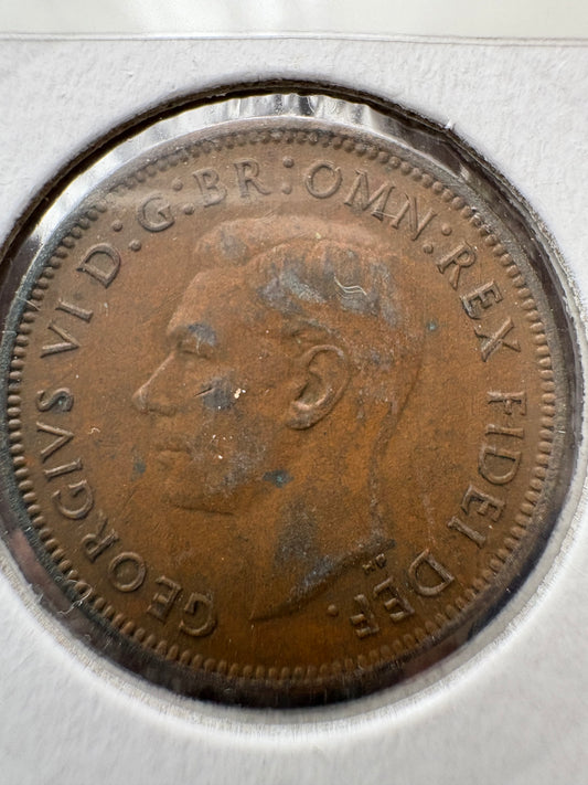 1949 Great Britain Farthing KM# 867