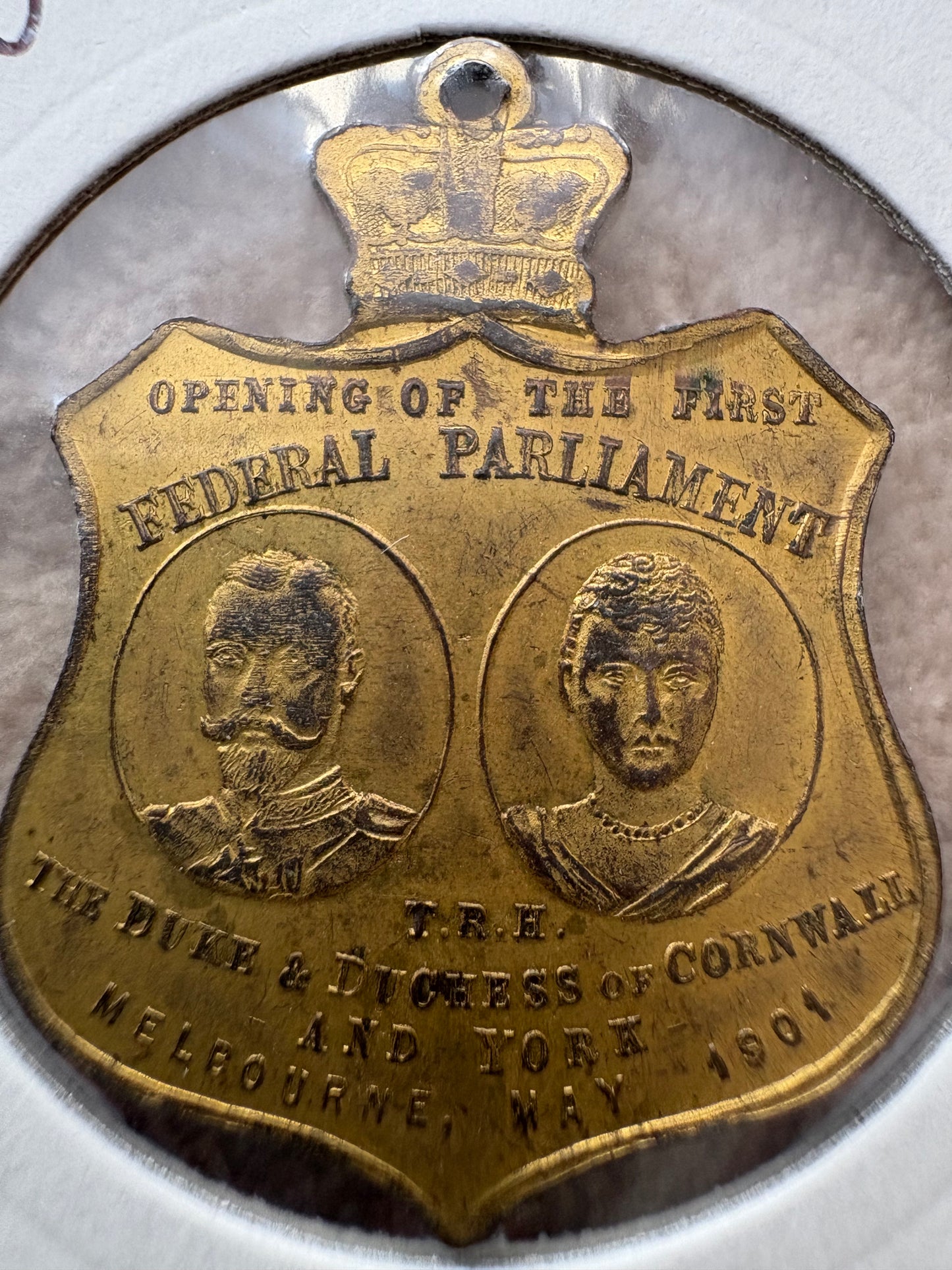 1901 Opening of First Federal Parliament Medallion