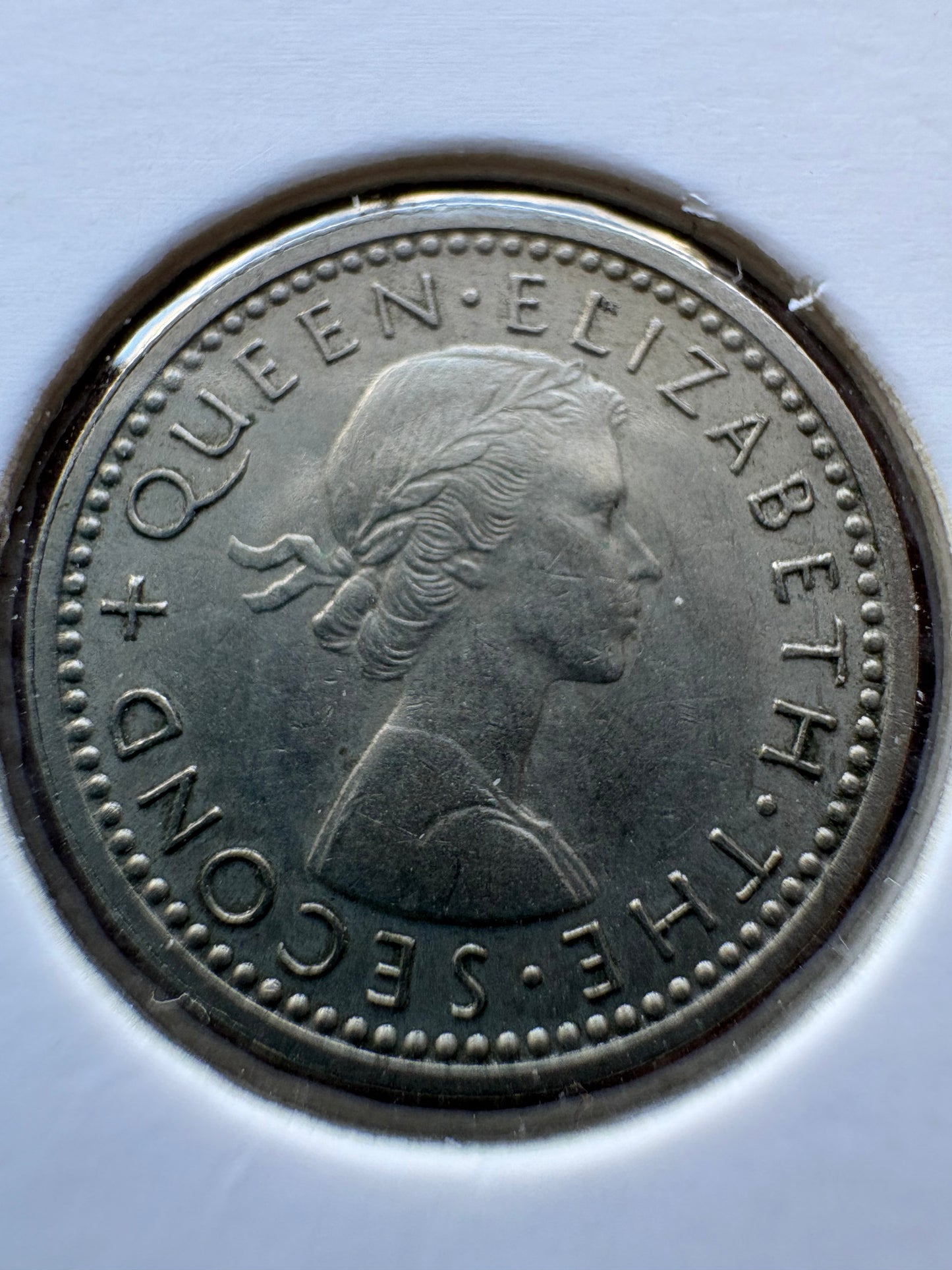 1962 New Zealand Threepence KM# 25.2