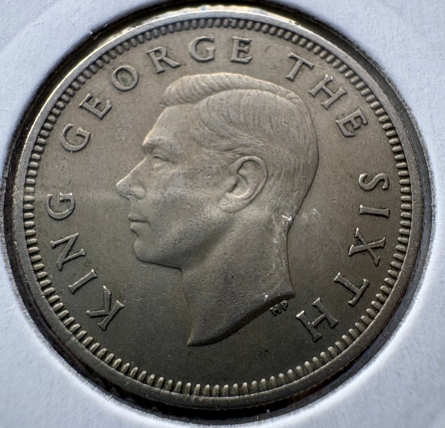 1951 New Zealand Shilling KM# 17