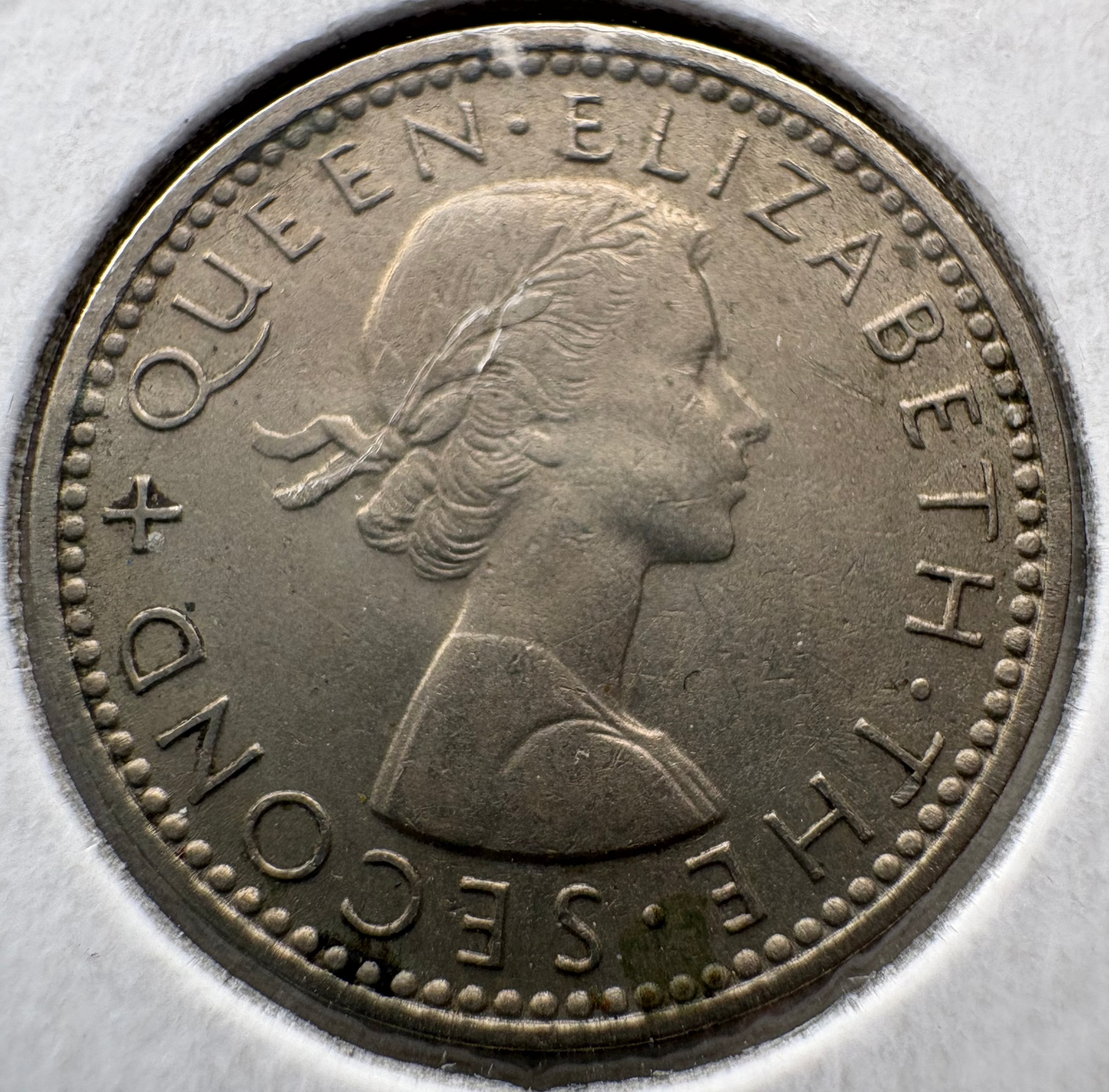1959 New Zealand Sixpence KM# 26.2