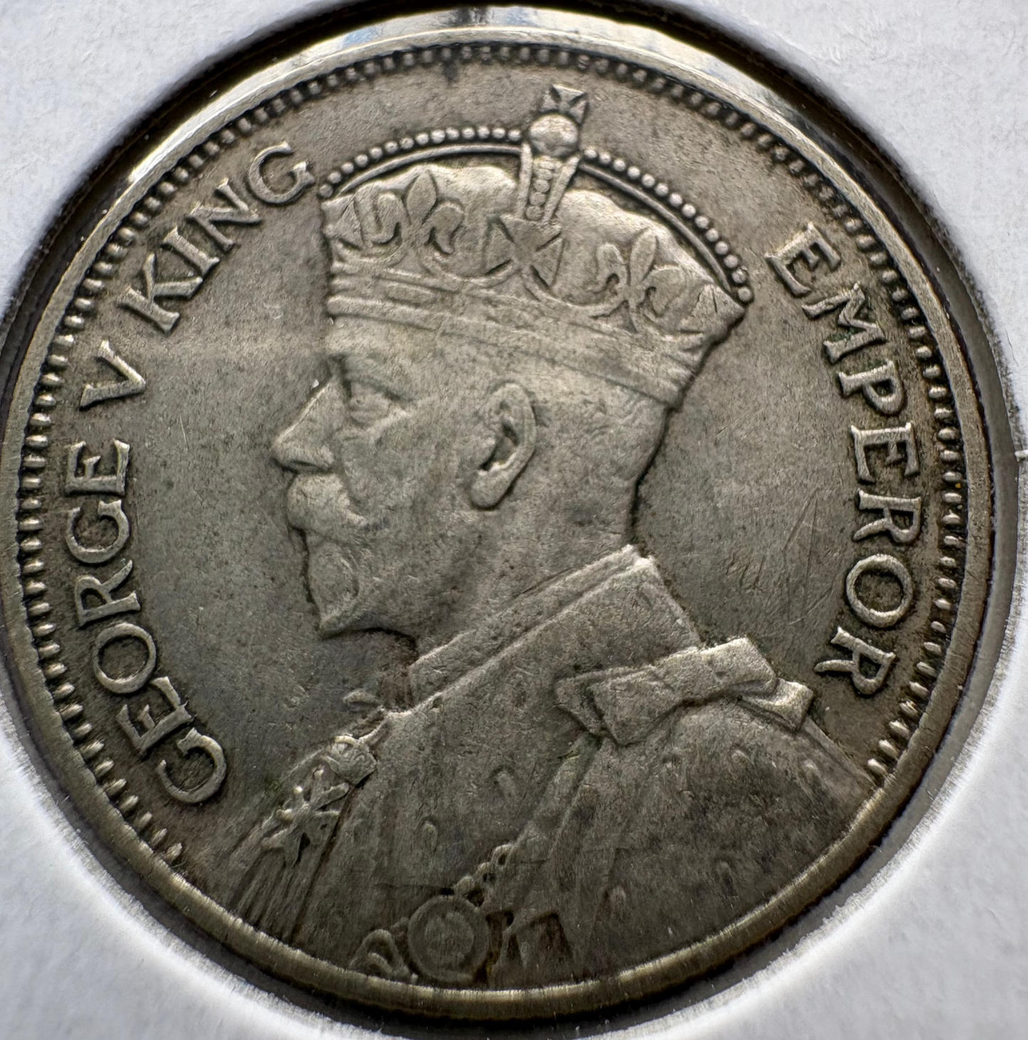 1934 New Zealand Shilling .500 Silver KM# 3