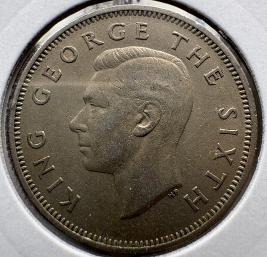 1948 New Zealand Florin KM# 18