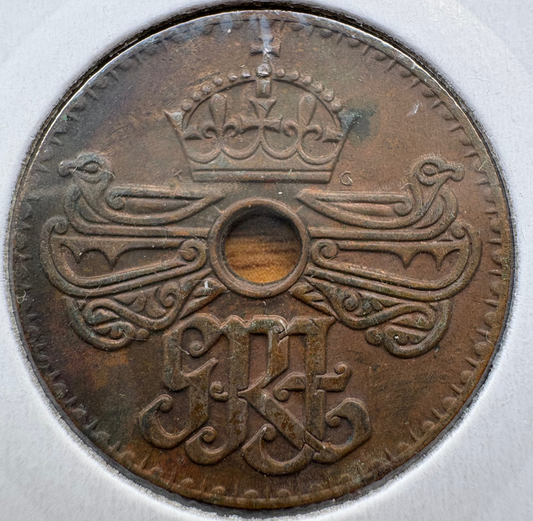 1944 New Guinea Penny KM# 7
